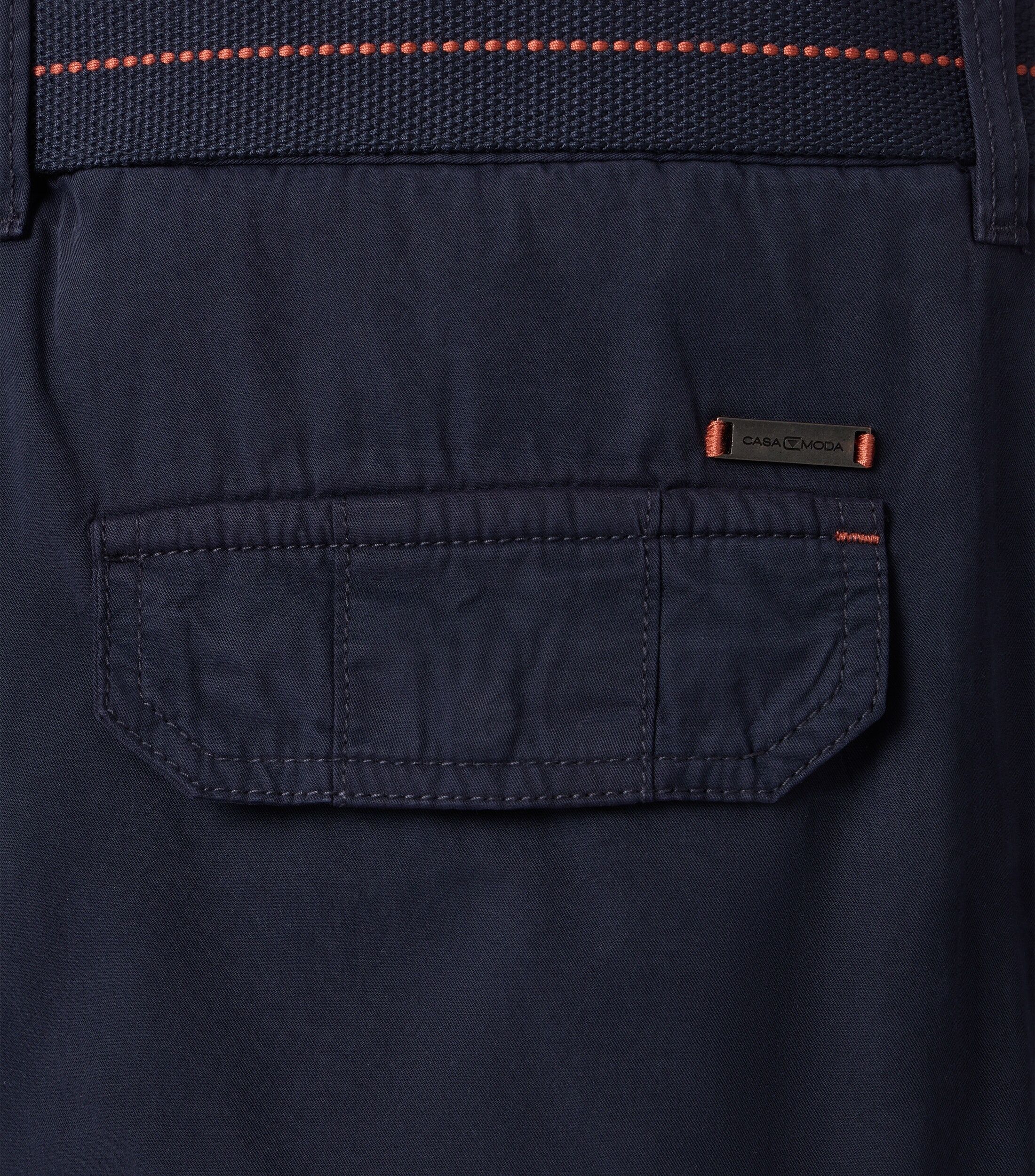 CASA MODA shorts BEN, heren cargo korte broek, blauw
