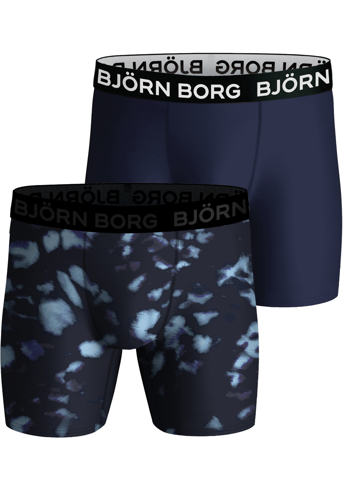 1-7321465531070-bjorn_borg_HR Bjorn Borg Performance boxers, microfiber heren boxers lange pijpen (2-pack), multicolor