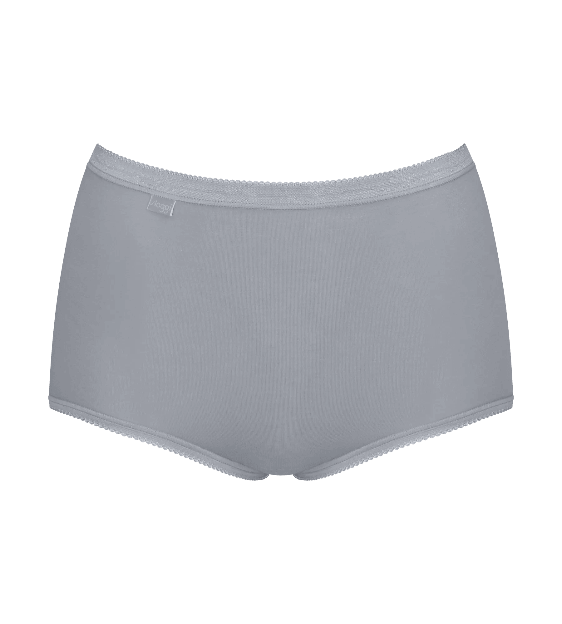 Sloggi Women Basic+ Maxi (4-pack), dames slip, wit, lichtblauw, lichtgroen en grijs