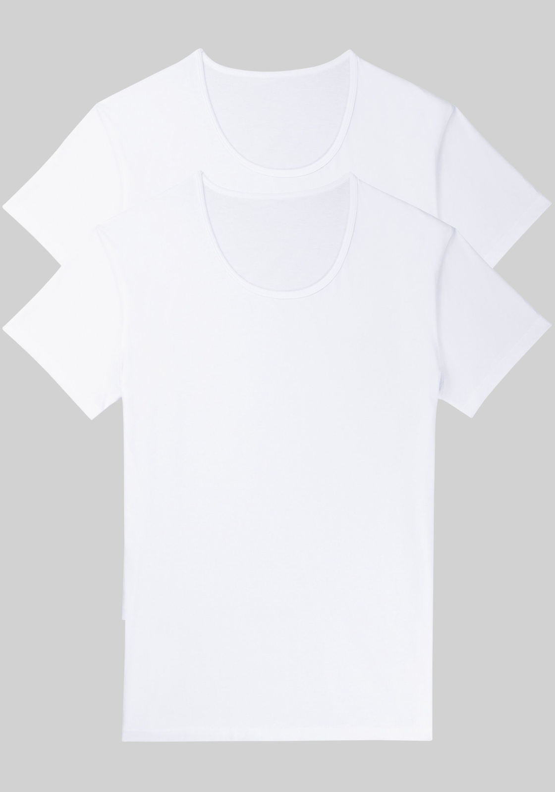 2-7611358604838-sloggi-men-24-7-o-neck-2p_HR Sloggi Men 24/7 Shirt O-hals, heren T-shirts (2-pack), wit