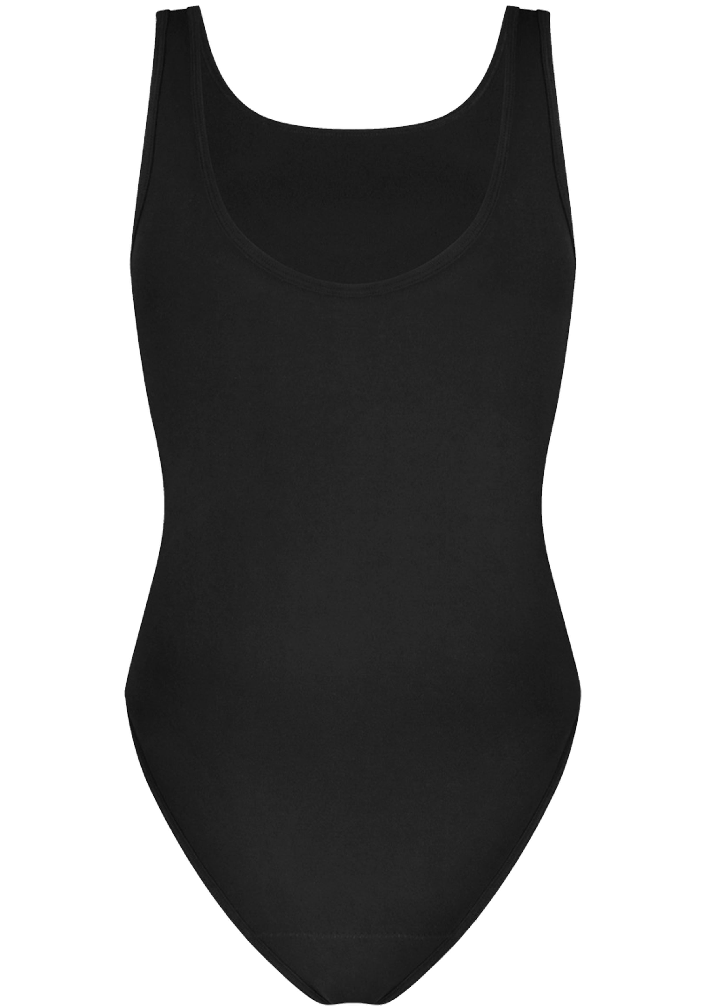 Bamboo Basics Olivia seamless bodysuit, dames body naadloos, zwart