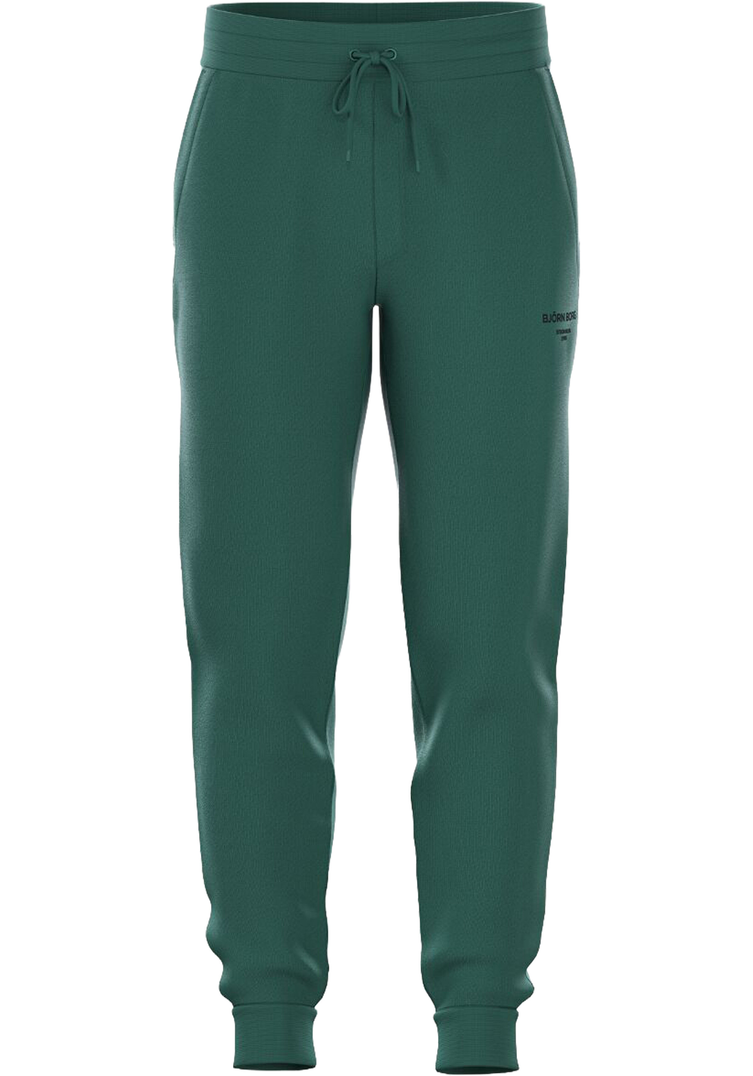 Bjorn Borg Essential 1 Sweatpants, heren joggingbroek, groen