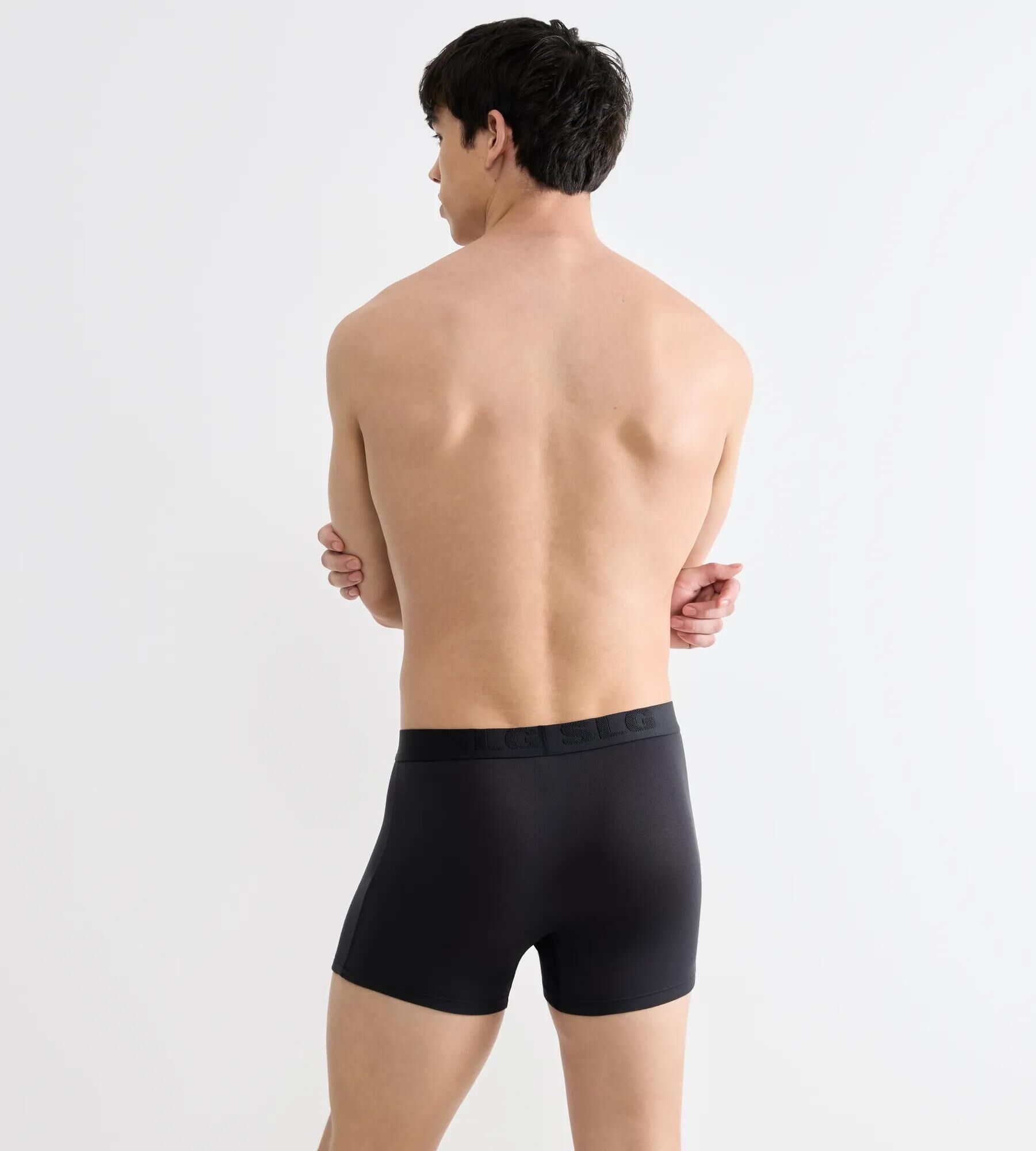 Sloggi Men SLG Base Soft Trunk, heren boxershorts korte pijp (2-pack), zwart