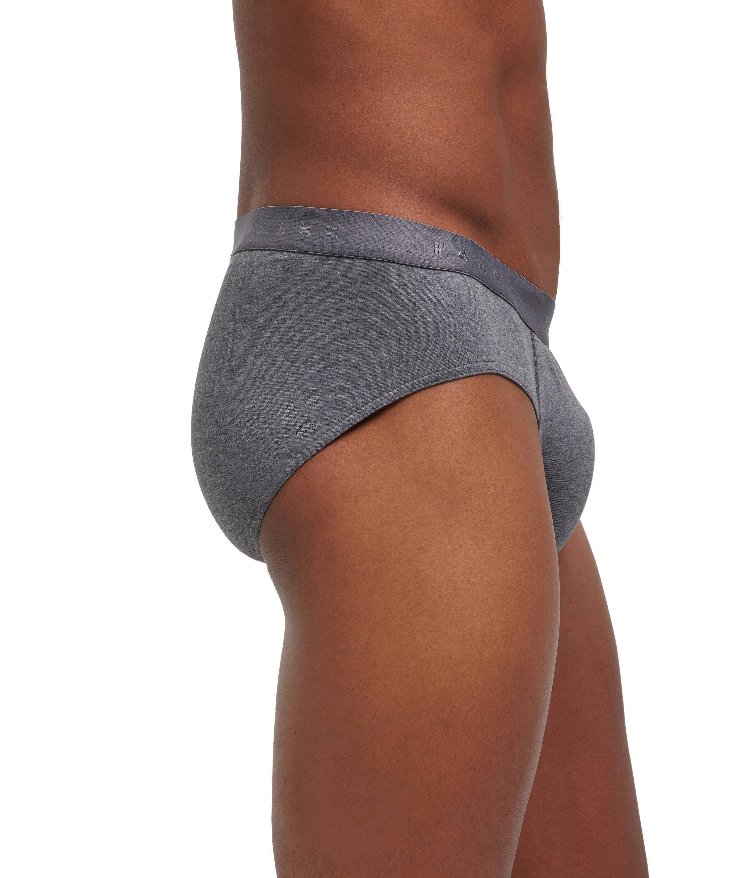 FALKE 2-pack heren slip Daily Comfort, slip, donkergrijs (dark grey -heather)