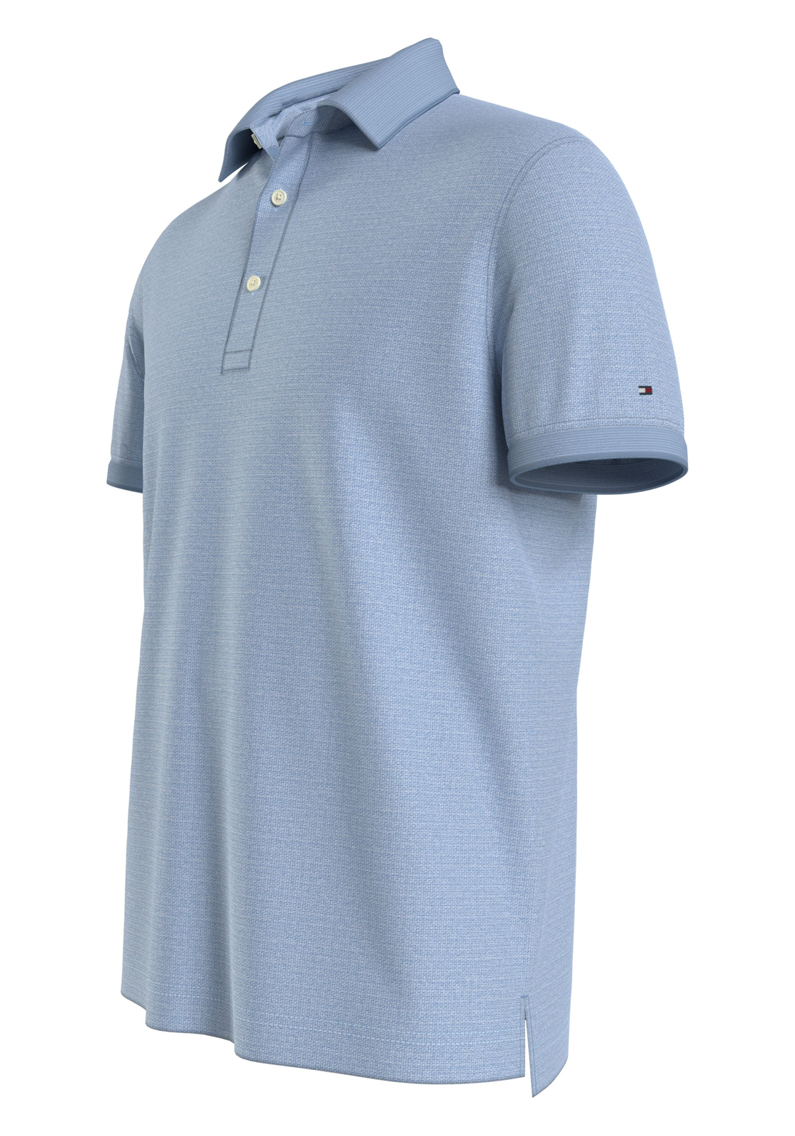 image_4_MW0MW347560G0_D_C4101wid2000amphei2000ampop_usm1710 Tommy Hilfiger Dc Oxford Modal Regular Polo, heren poloshirt, blauw