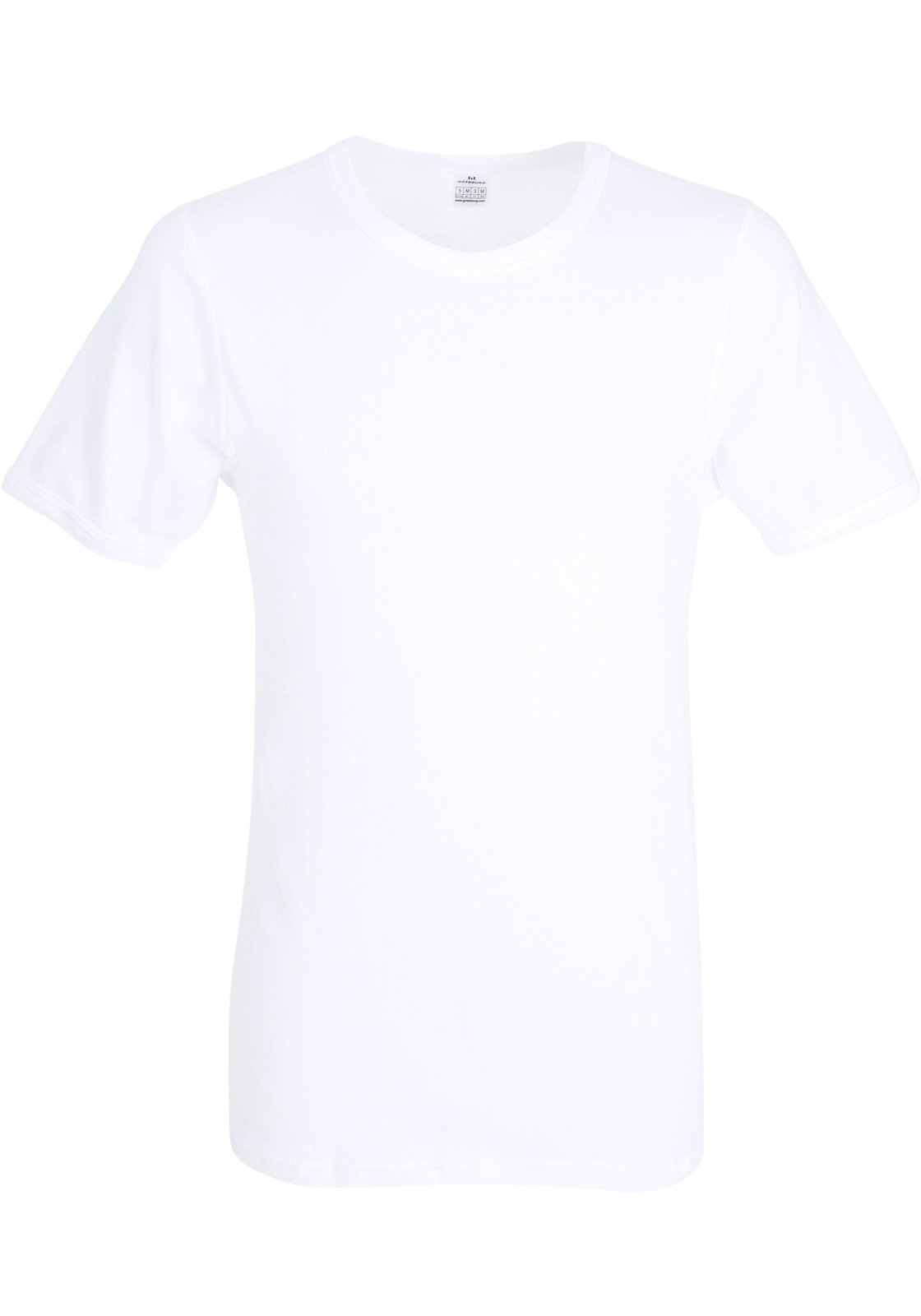Gotzburg heren T-shirt met O-hals (1-pack), wit Gotzburg heren T-shirt met O-hals (1-pack), wit