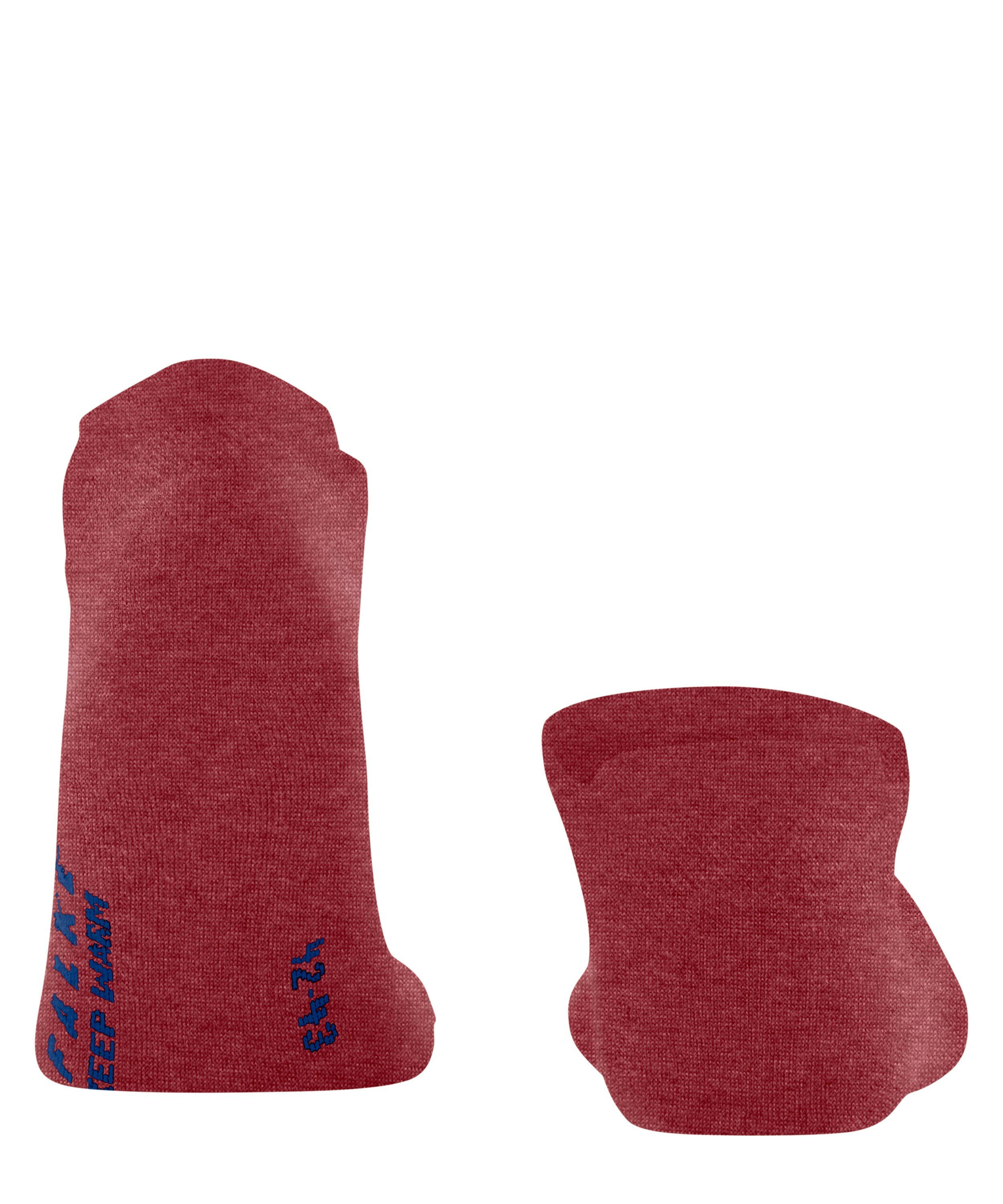 FALKE Keep Warm unisex sneakersokken, rood (ingle)