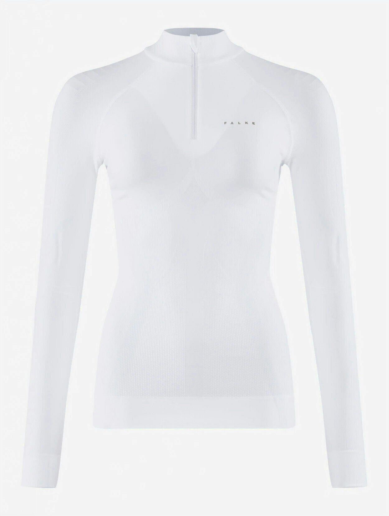 FALKE dames shirt met lange mouw Maximum Warm, thermoshirt, wit (white)