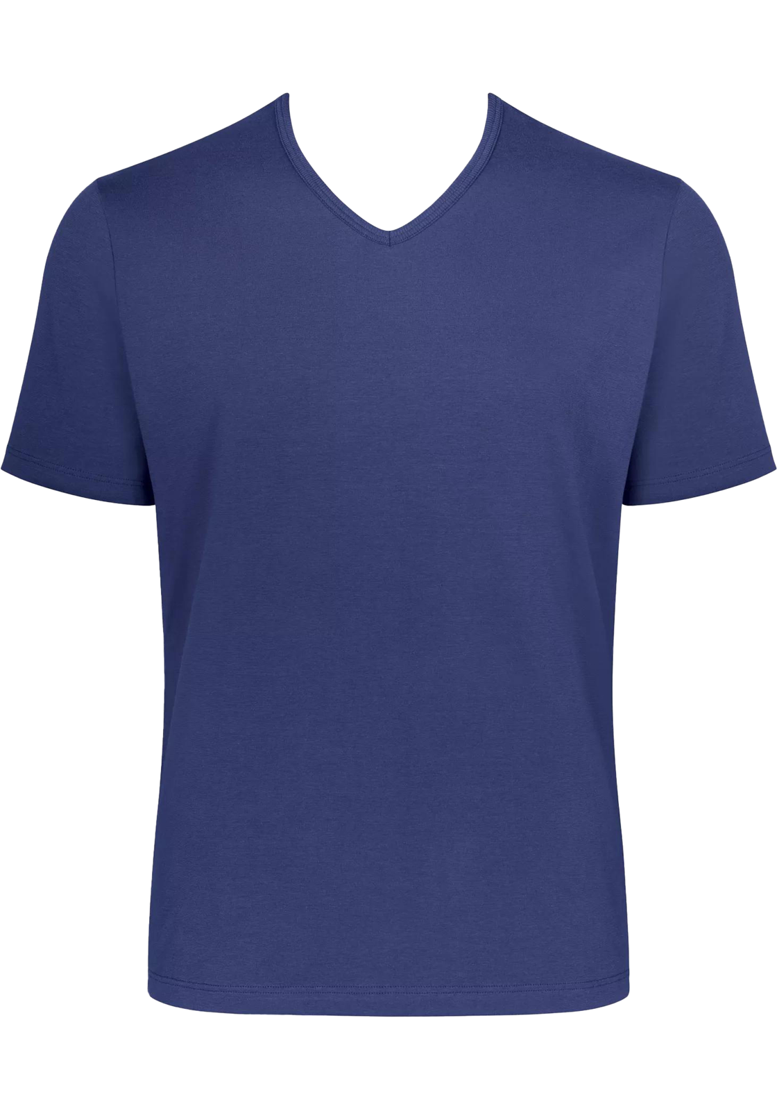 1-7613139226628-sloggi-mannen_HR Sloggi Men GO Shirt V-Neck Regular Fit, heren T-shirt met een V-hals (1-pack), blauw