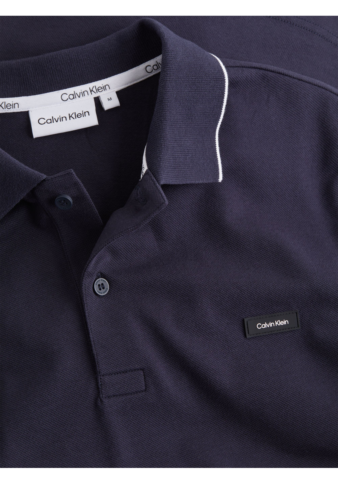 image_3_K10K112751CHW_D_C4461wid2000amphei2000ampop_usm1710 Calvin Klein Stretch Pique Tipping Slim Polo, heren poloshirt, donkerblauw