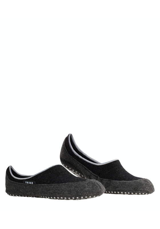 FALKE Cosyshoe heren pantoffels laag model, zwart (black) FALKE Cosyshoe heren pantoffels laag model, zwart (black)