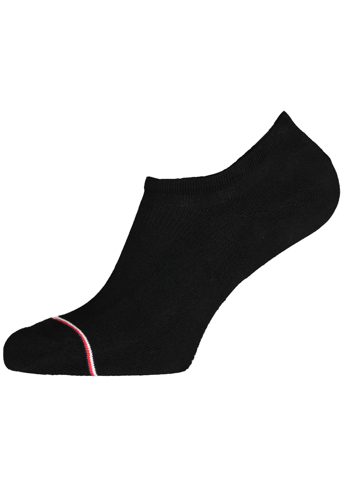 2-8718824976563_sok_HR Tommy Hilfiger Iconic Sports Socks (2-pack), heren sneakersokken katoen, onzichtbaar, zwart