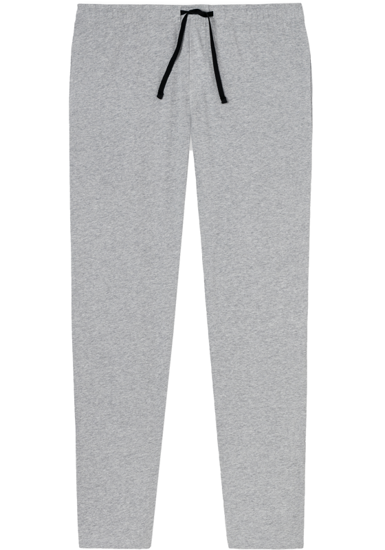 SCHIESSER Mix+Relax lounge broek, lange pijpen zonder boord, dun, grijs SCHIESSER Mix+Relax lounge broek, lange pijpen zonder boord, dun, grijs