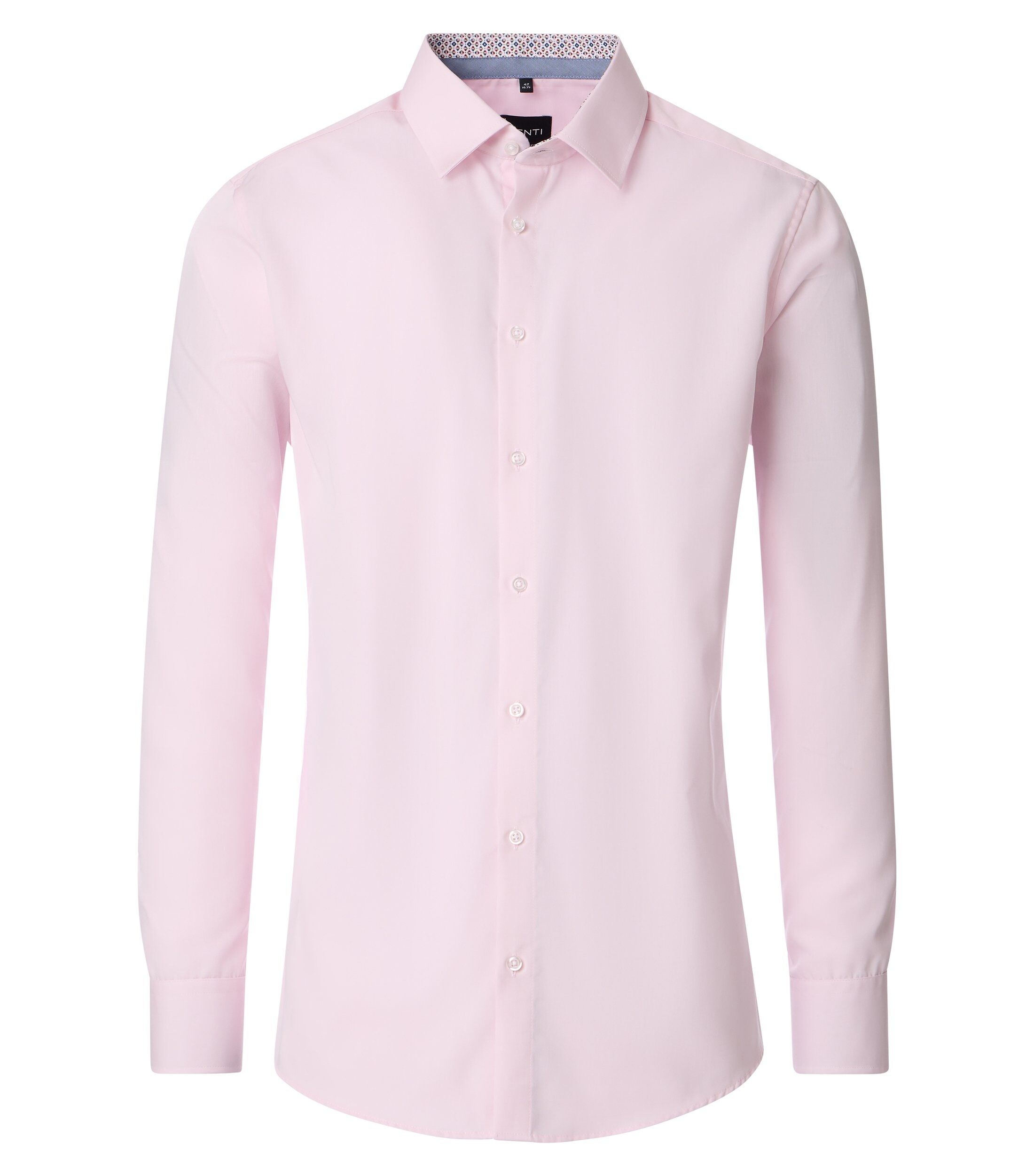 VENTI modern fit overhemd, popeline, rood