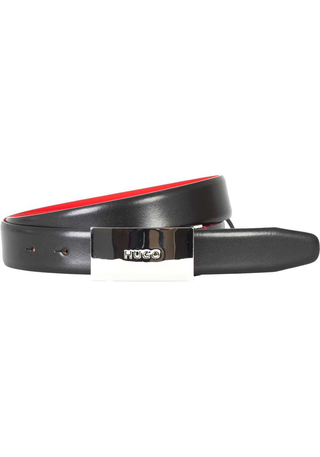 1-4043861230205-50470638-001-hugo_boss-riem_HR HUGO leren heren riem, zwart