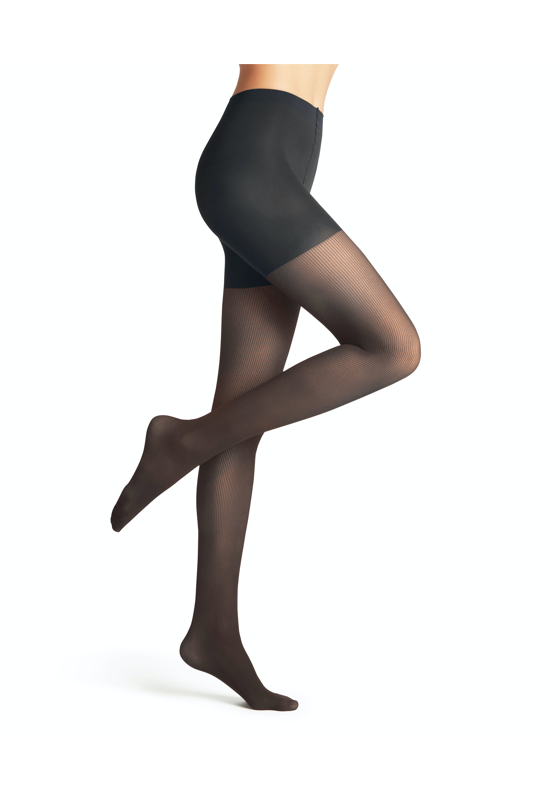 FALKE Rib Shaping 50 DEN dames panty, graphite FALKE Rib Shaping 50 DEN dames panty, graphite