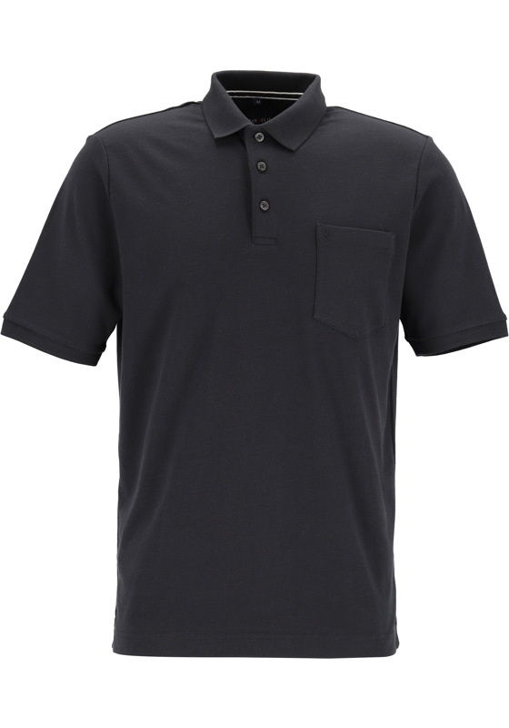 MARVELIS modern fit poloshirt, quick dry, zwart MARVELIS modern fit poloshirt, quick dry, zwart