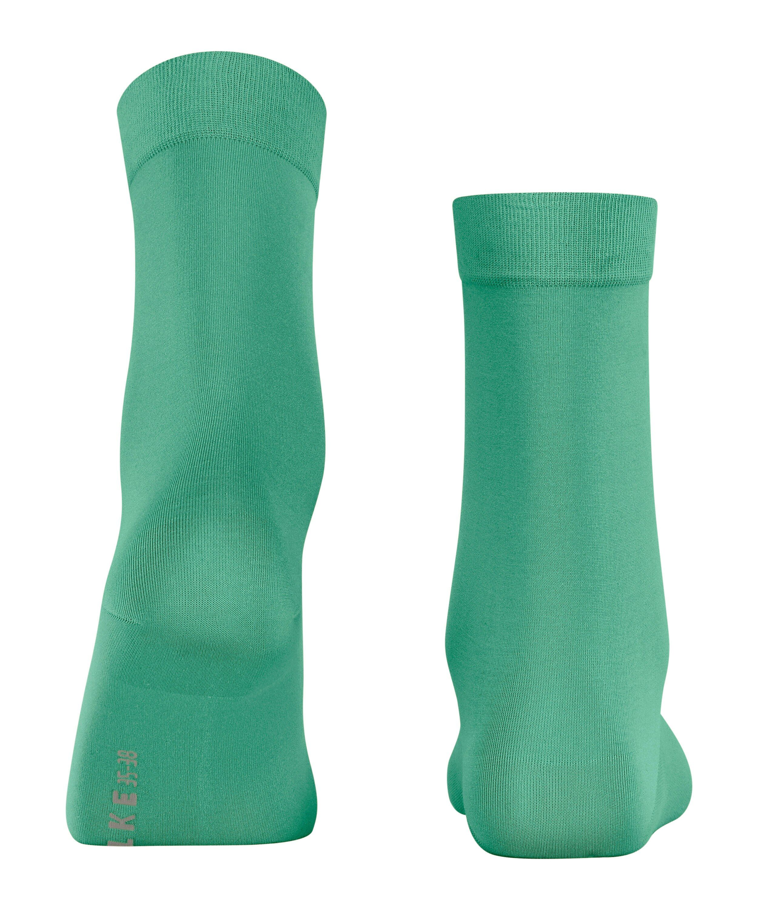 FALKE Cotton Touch damessokken, groen (oceangreen)