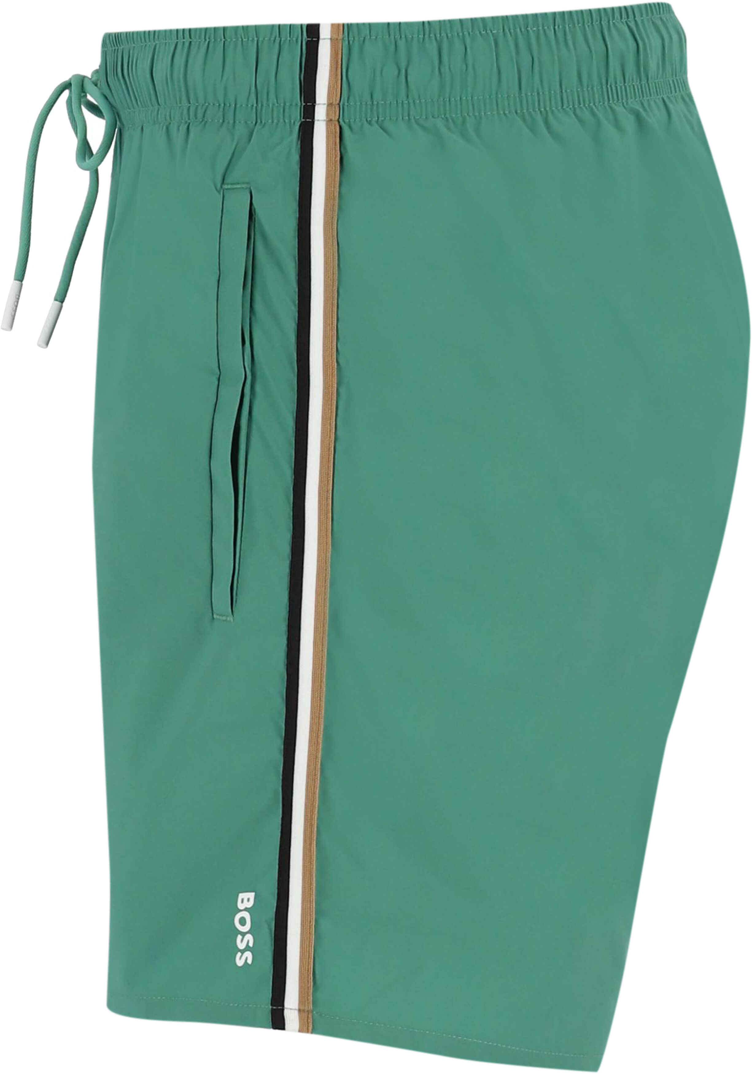 HUGO BOSS Iconic swim shorts, heren zwembroek, groen