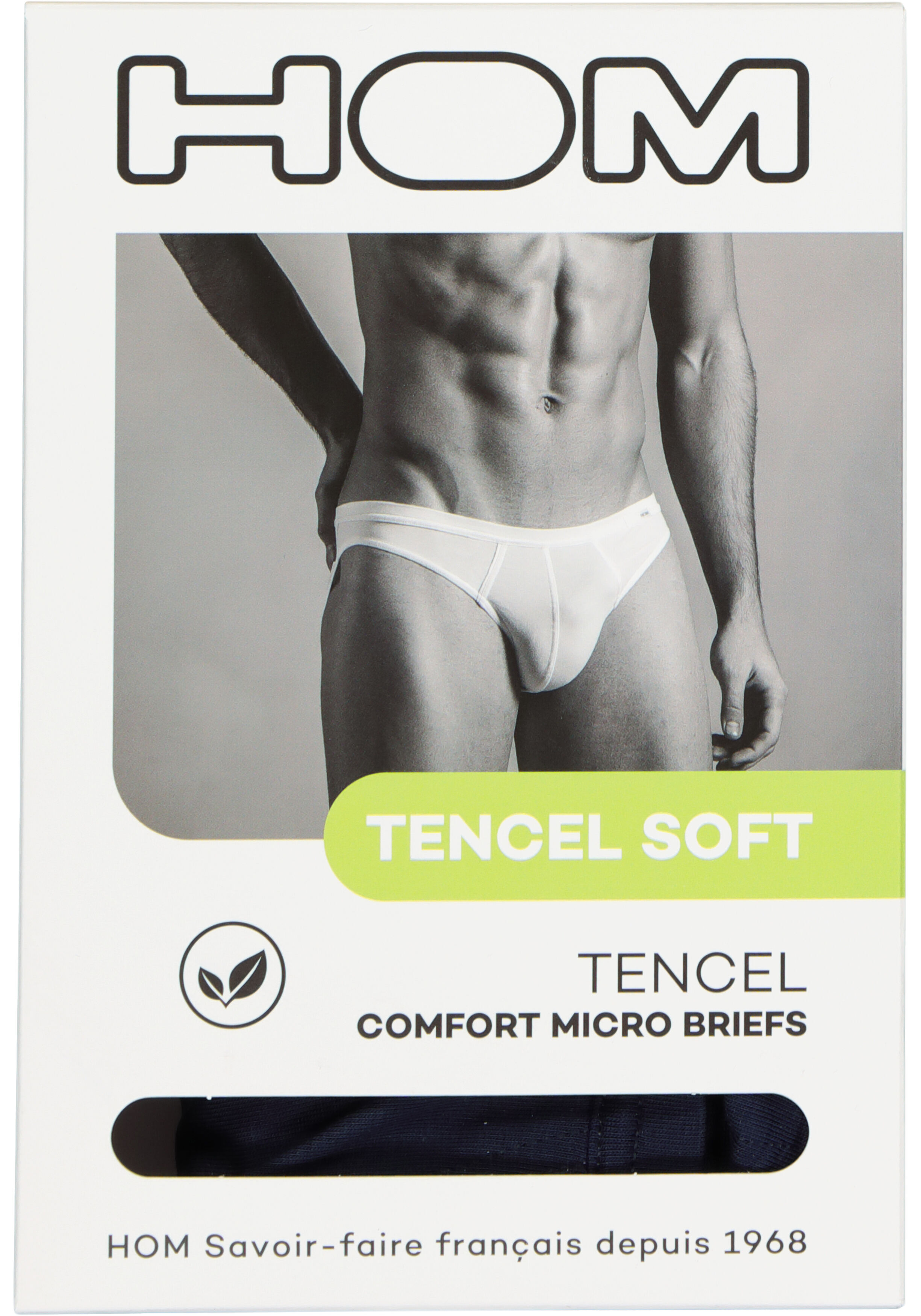HOM Tencel soft comfort micro briefs (1-pack), heren micro slip, donkerblauw