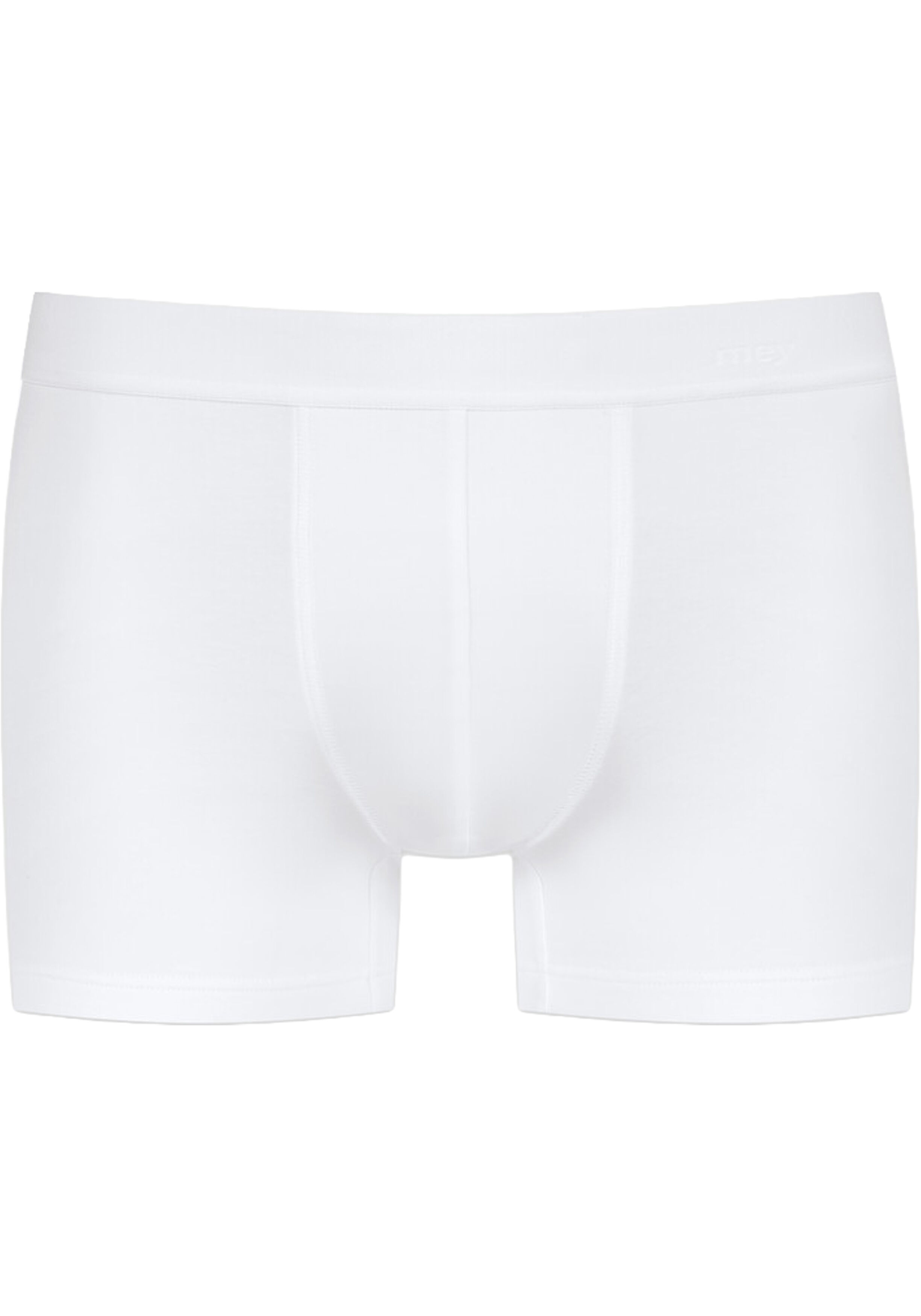 Mey heren long-shorty Business Class Premium, boxer normale lengte, wit