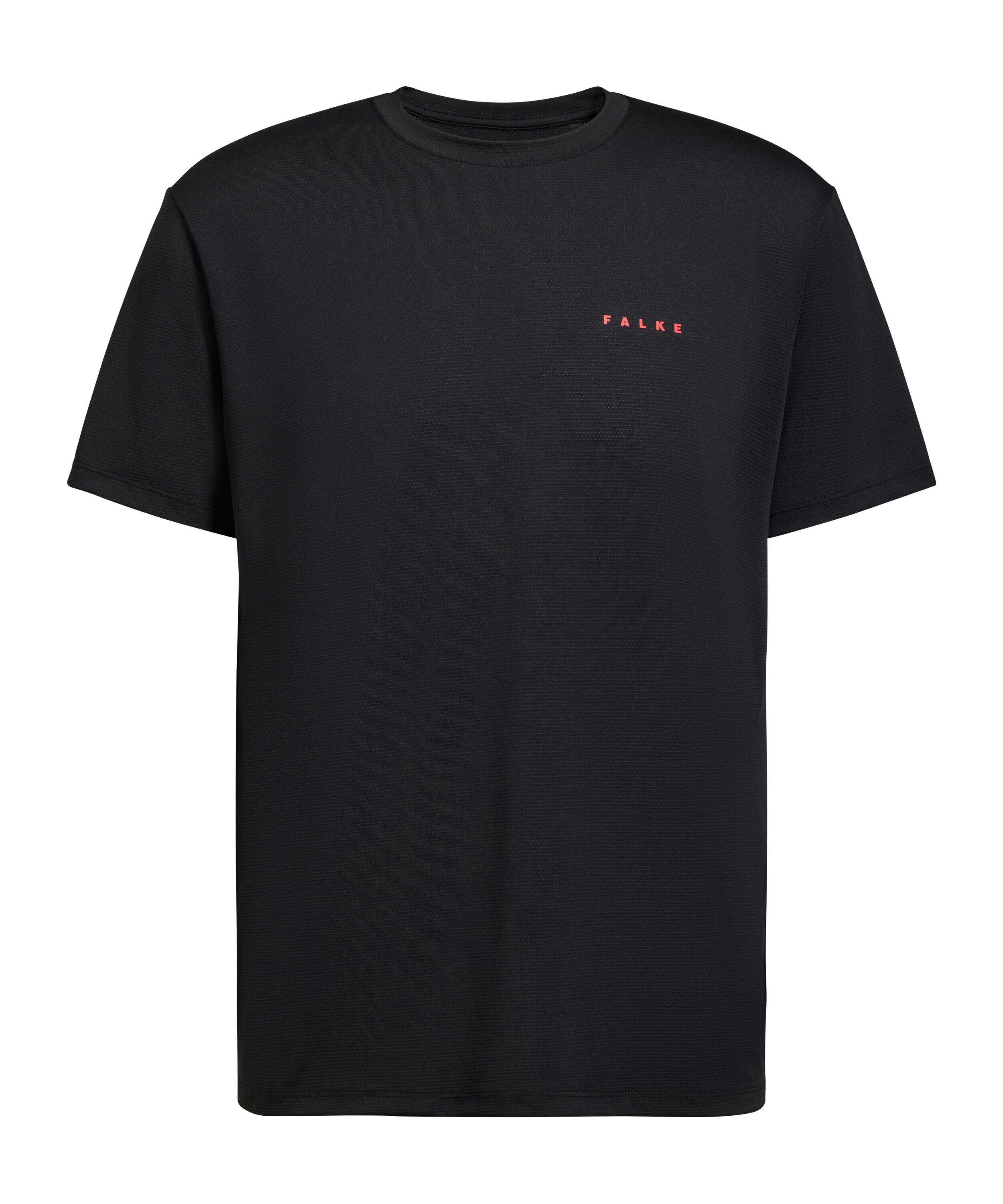 FALKE heren training T-shirt, zwart (black)