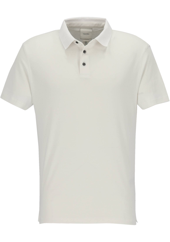 Calvin Klein Supima Regular Polo, heren poloshirt, wit Calvin Klein Supima Regular Polo, heren poloshirt, wit