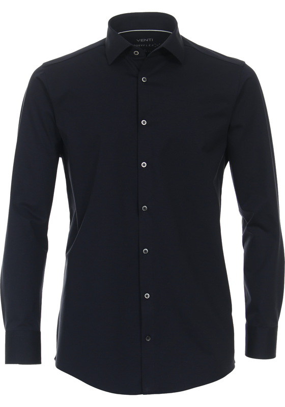VENTI modern fit overhemd, jersey, blauw VENTI modern fit overhemd, jersey, blauw