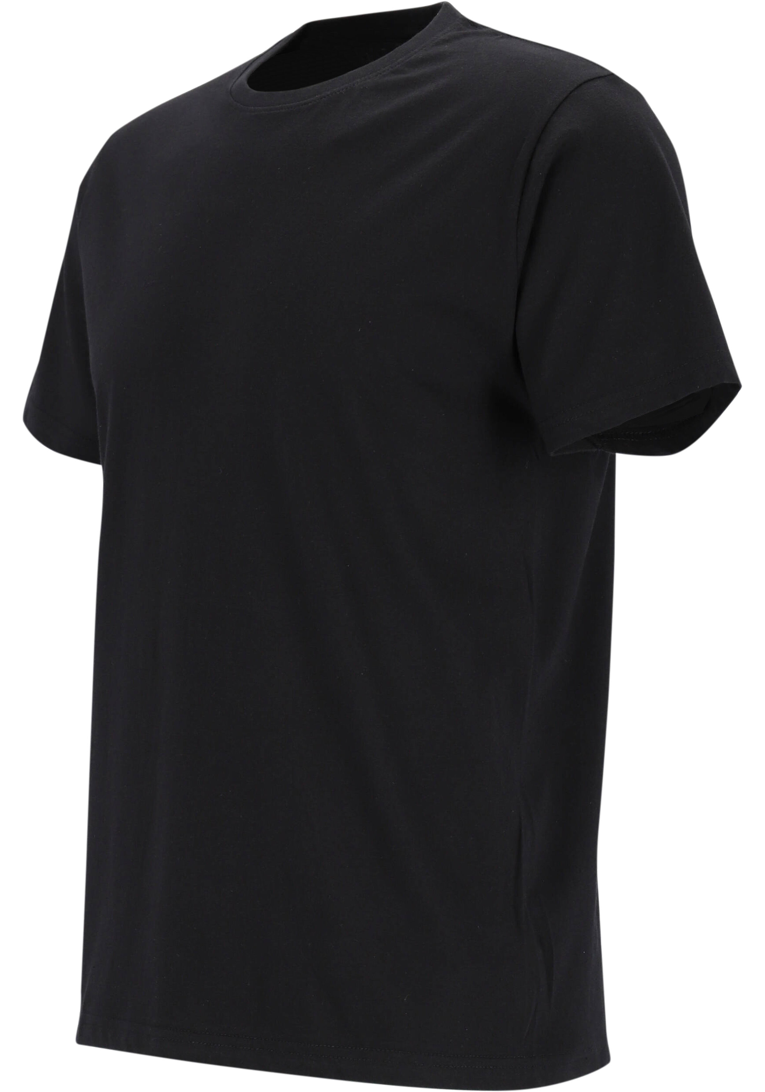 Ceceba heren T-shirts regular fit (2-pack), O-hals, zwart