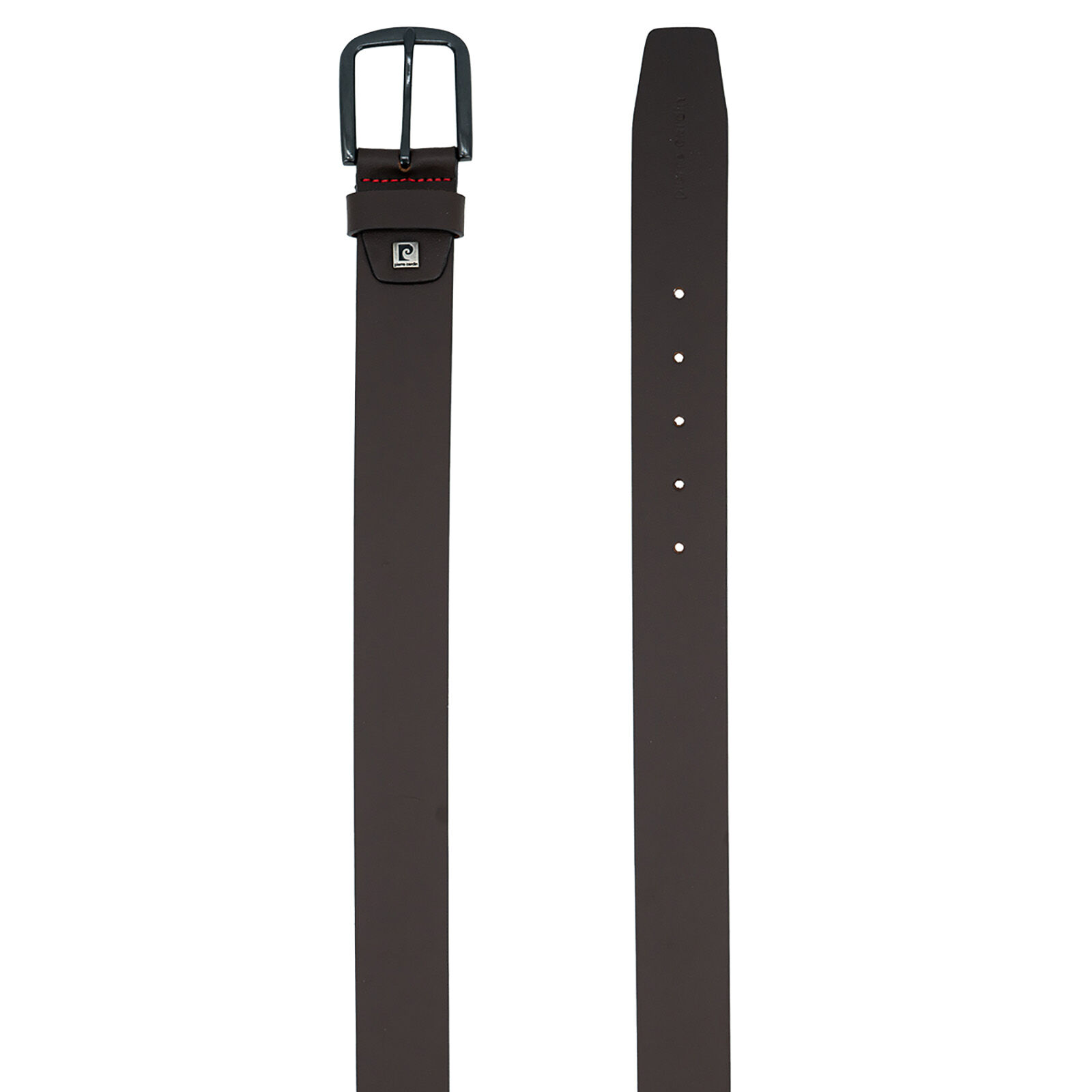 PIERRE CARDIN leren heren riem, bruin