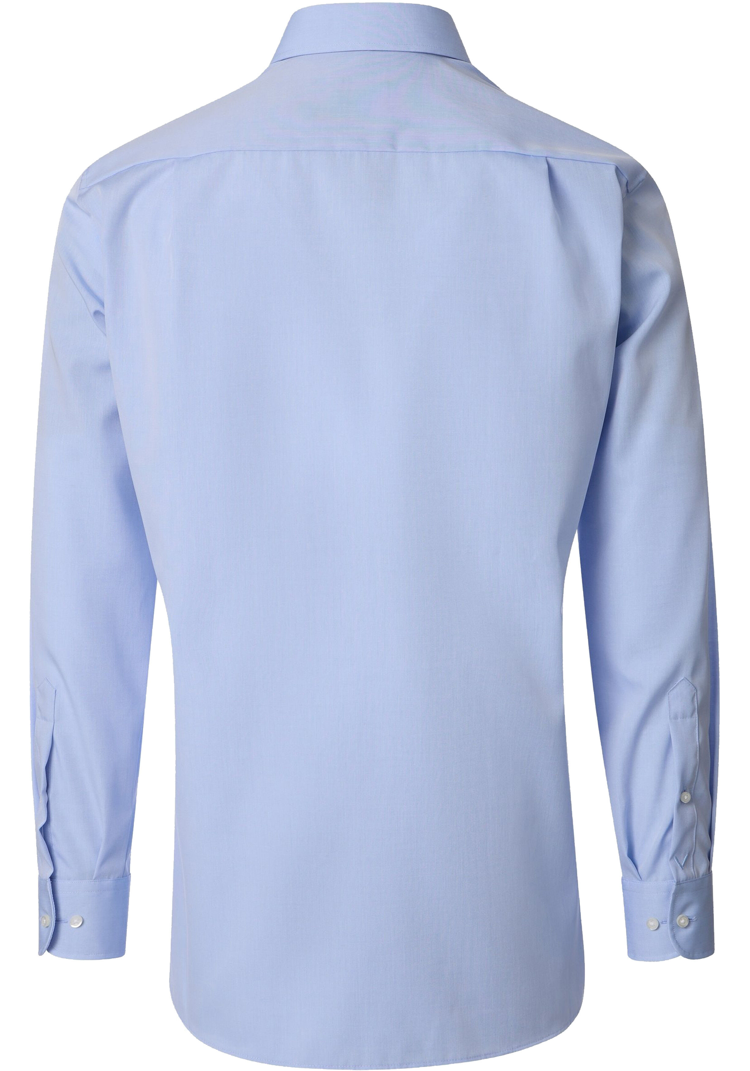 VENTI CASA MODA comfort fit overhemd, structuur, lichtblauw