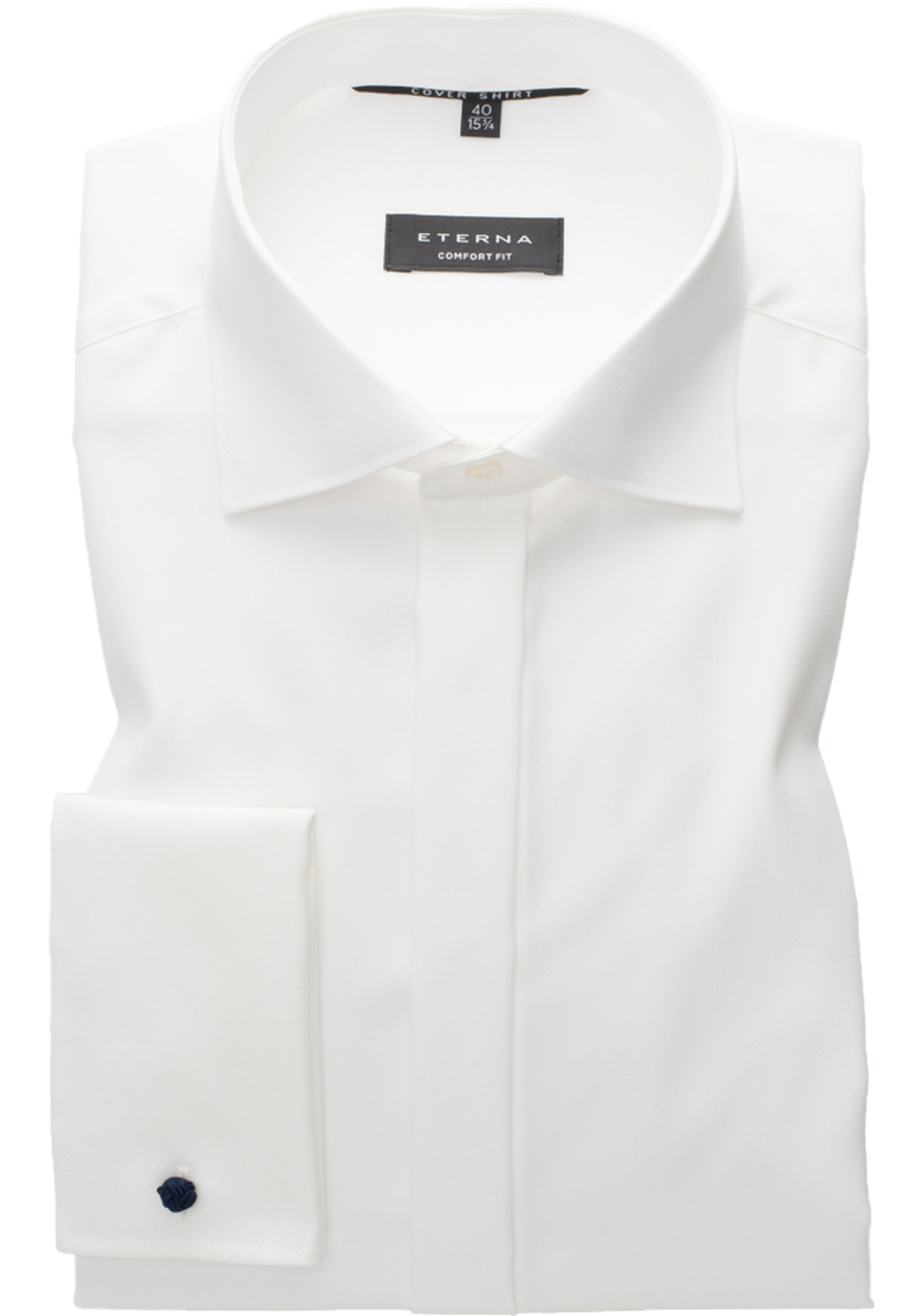 1-4062403787519-eterna-FTP_HR ETERNA comfort fit overhemd, twill, ecru