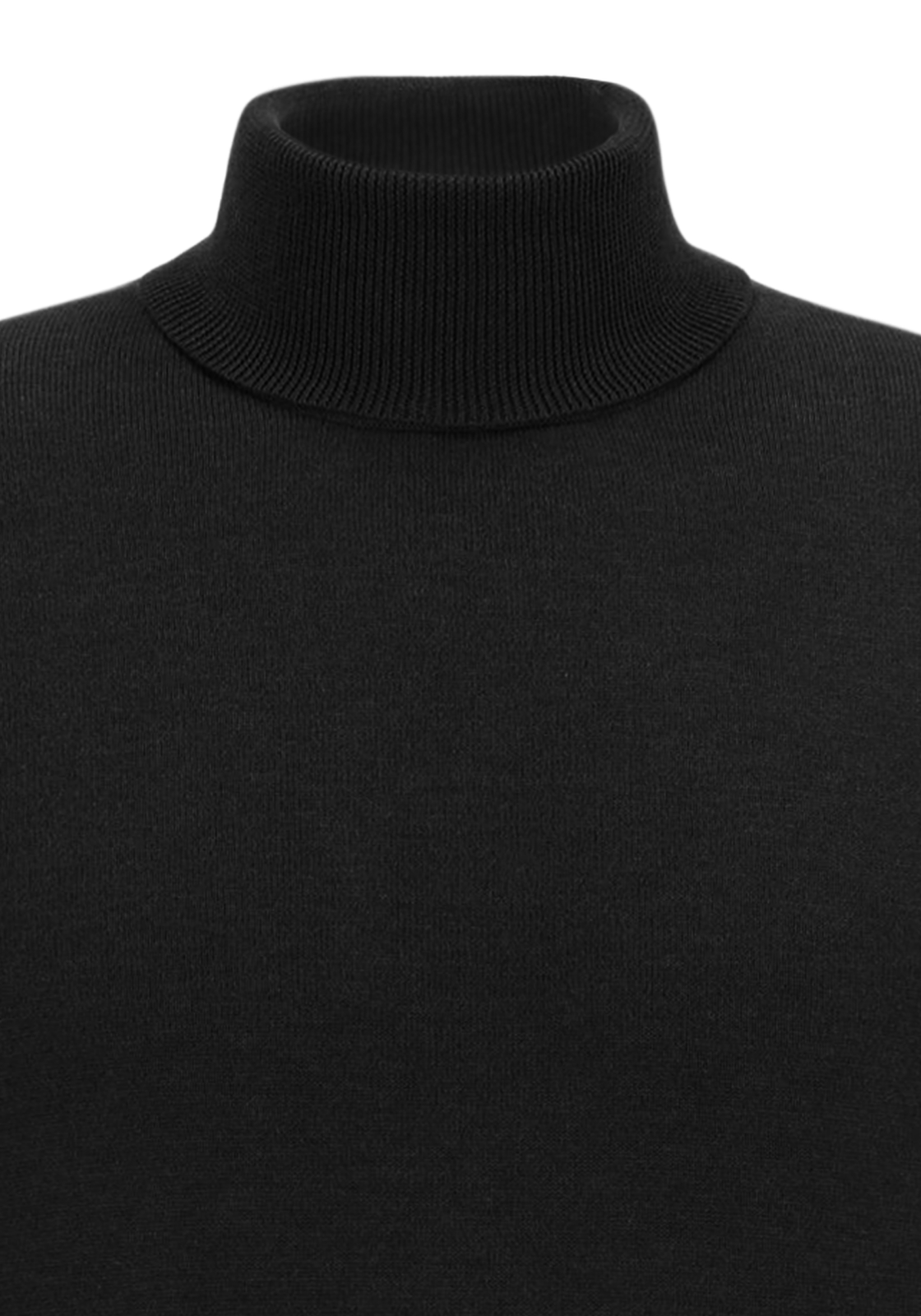 Michaelis heren trui katoenmengsel, slim fit coltrui, zwart Michaelis heren trui katoenmengsel, slim fit coltrui, zwart