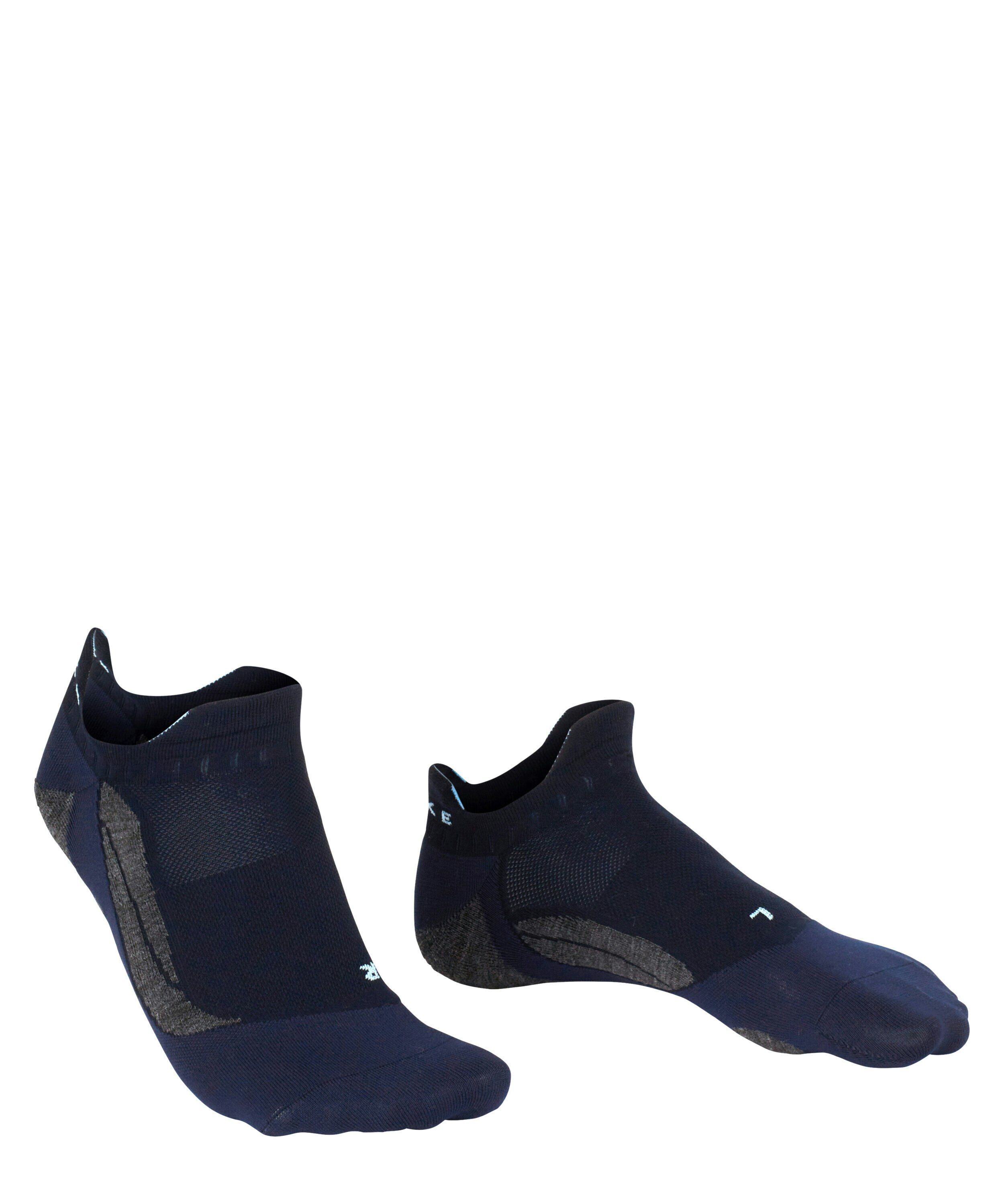 FALKE GO5 Invisible heren Golf kousenvoetjes, blauw (space blue)