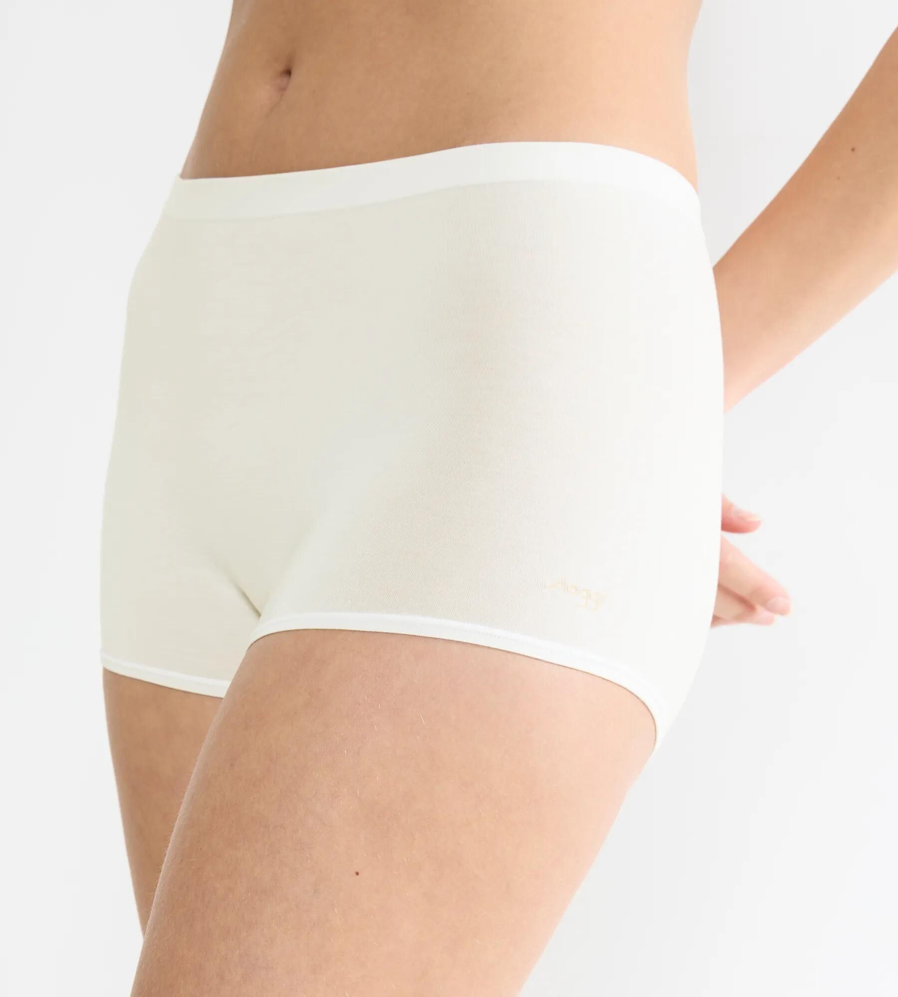 Sloggi Women GO Sense Short (2-pack), dames boxer, wit