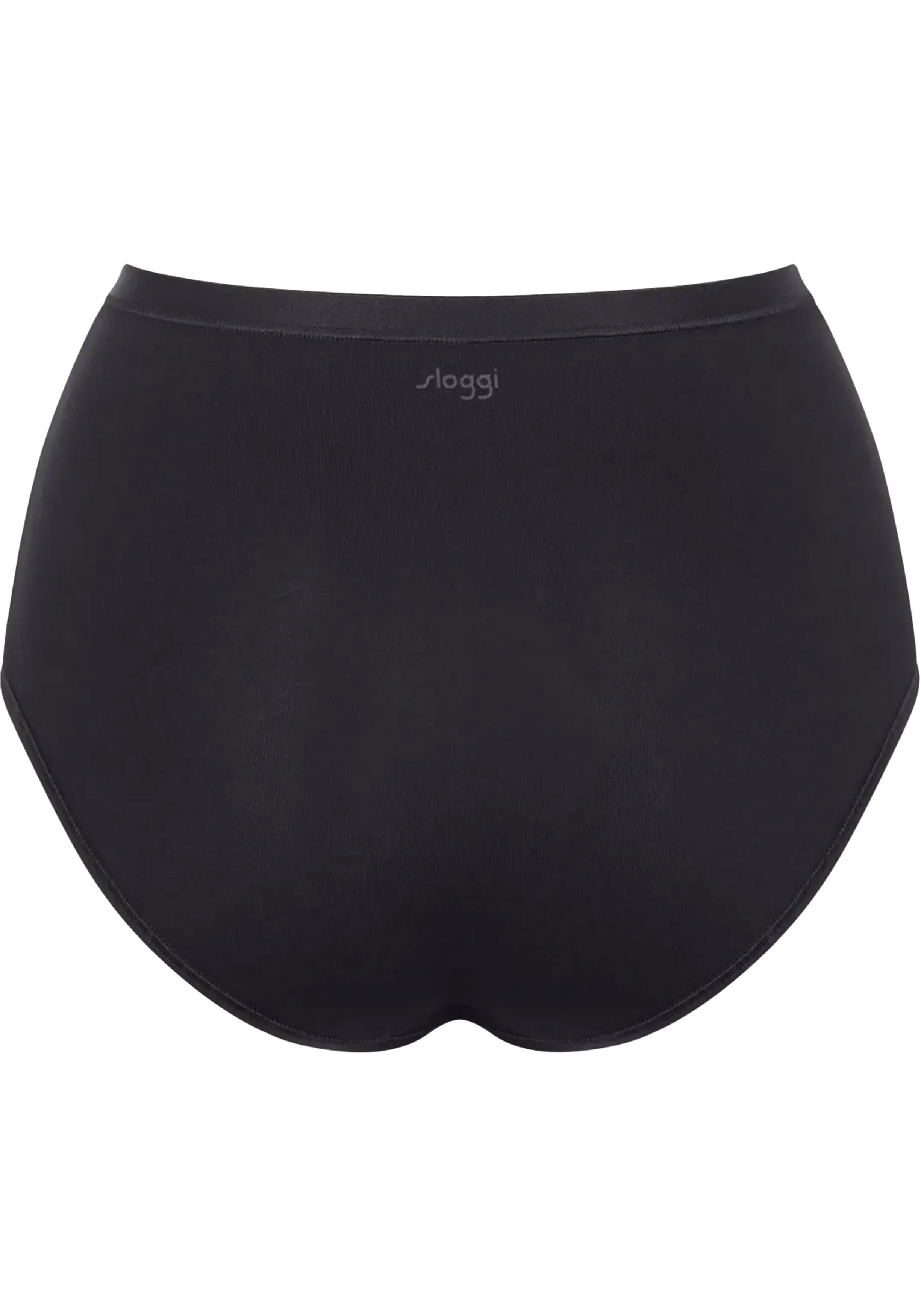Sloggi Women GO Daily Cotton Highwaist (3-pack), dames slip, zwart