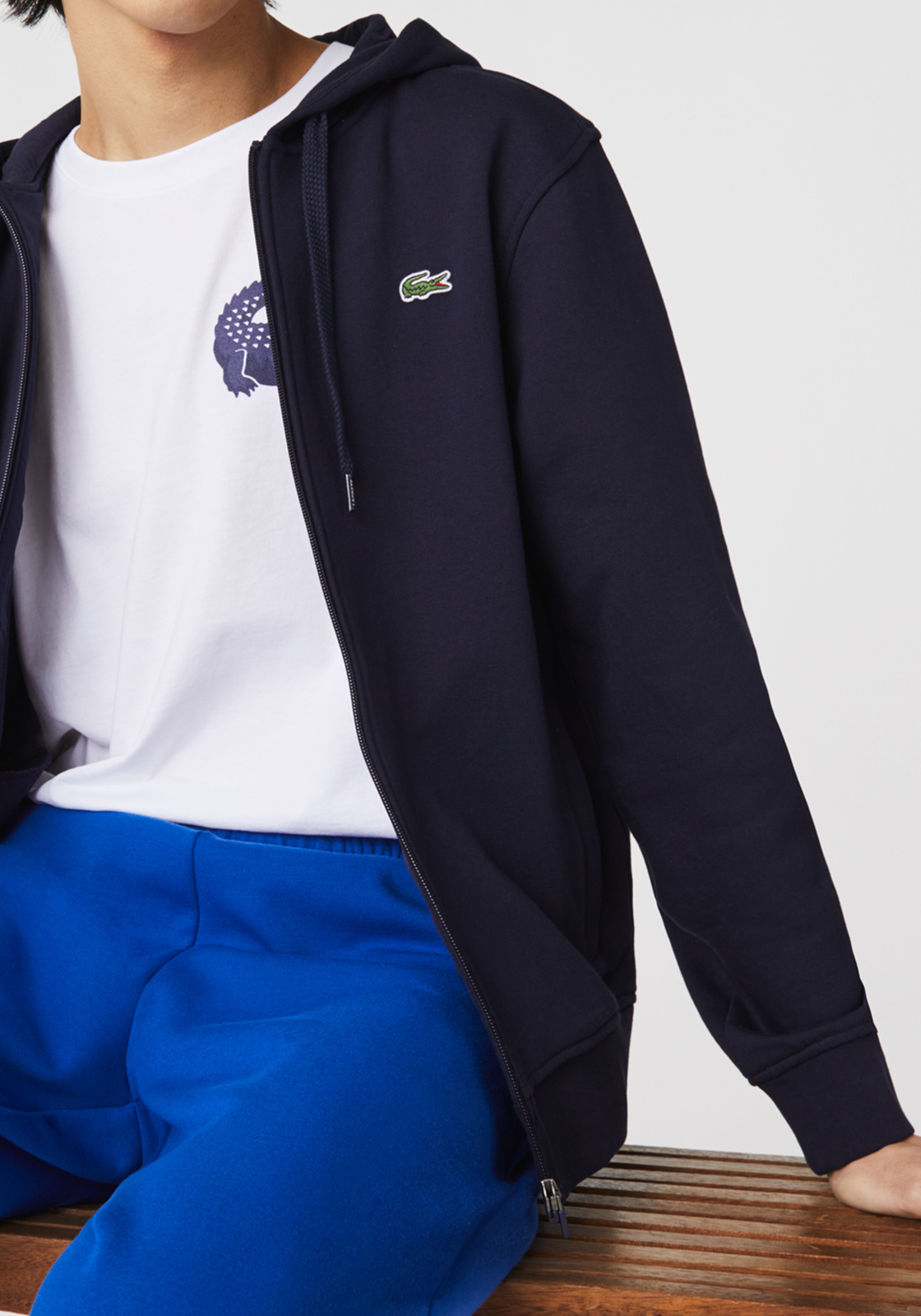 4-3614038033069-lacoste-sweatvest_HR Lacoste heren hoodie sweatsvest, met rits, donkerblauw