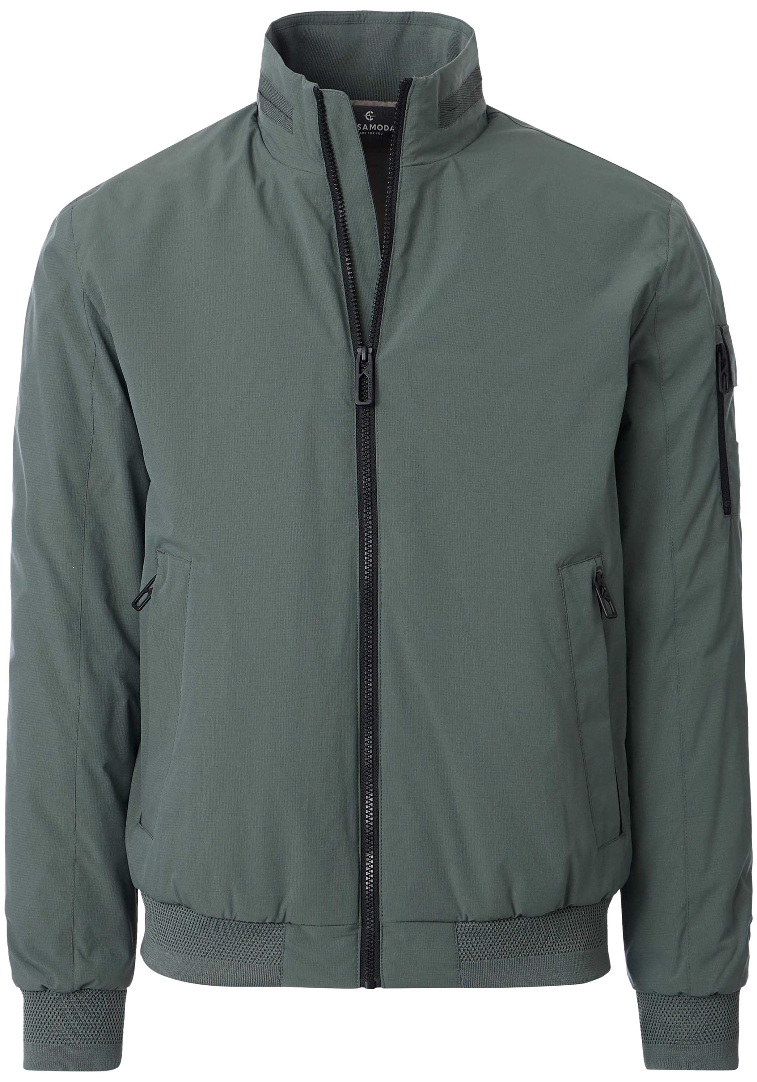 CASA MODA comfort fit tussenjas, groen