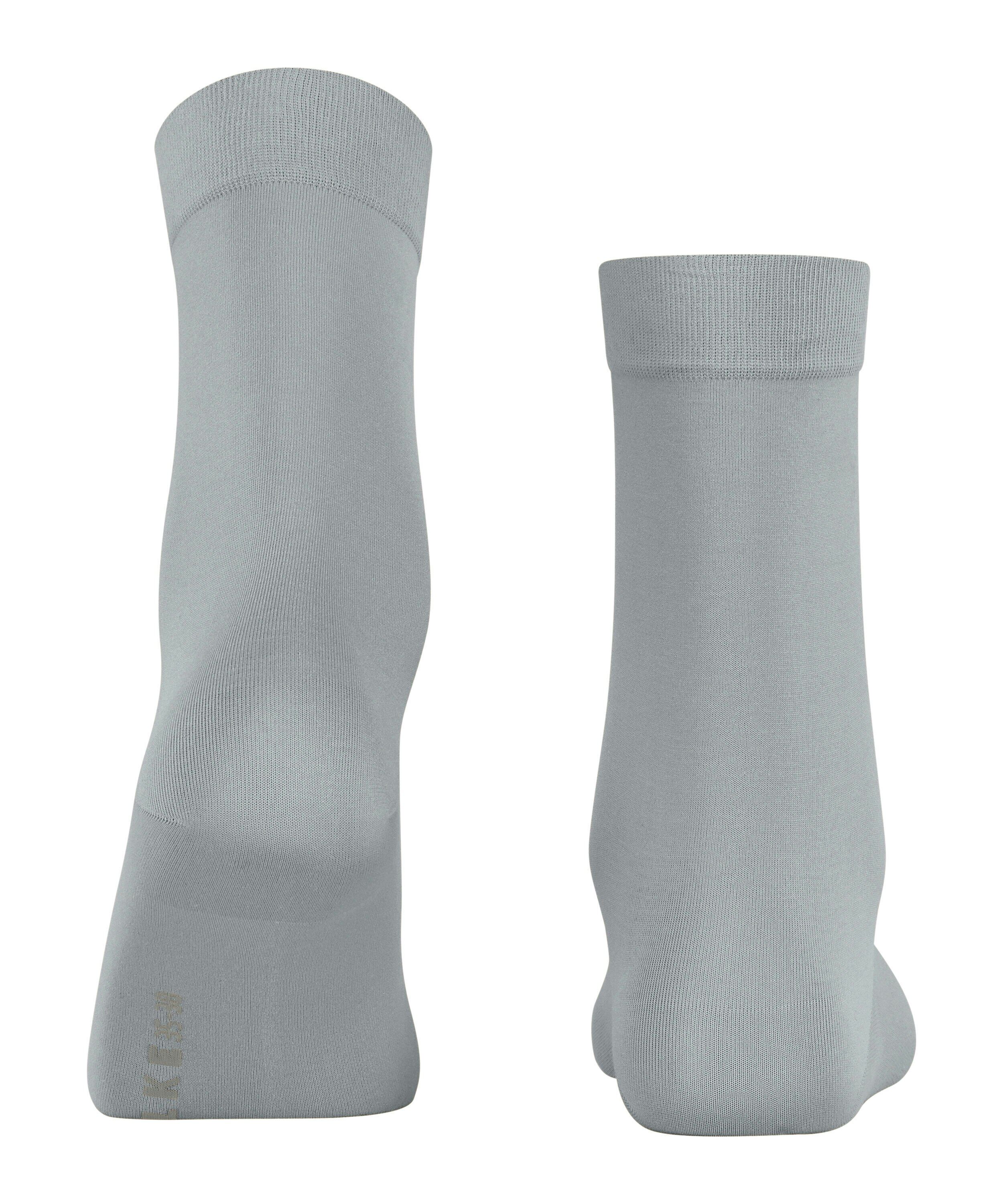 FALKE Cotton Touch damessokken, zilvergrijs (silver)