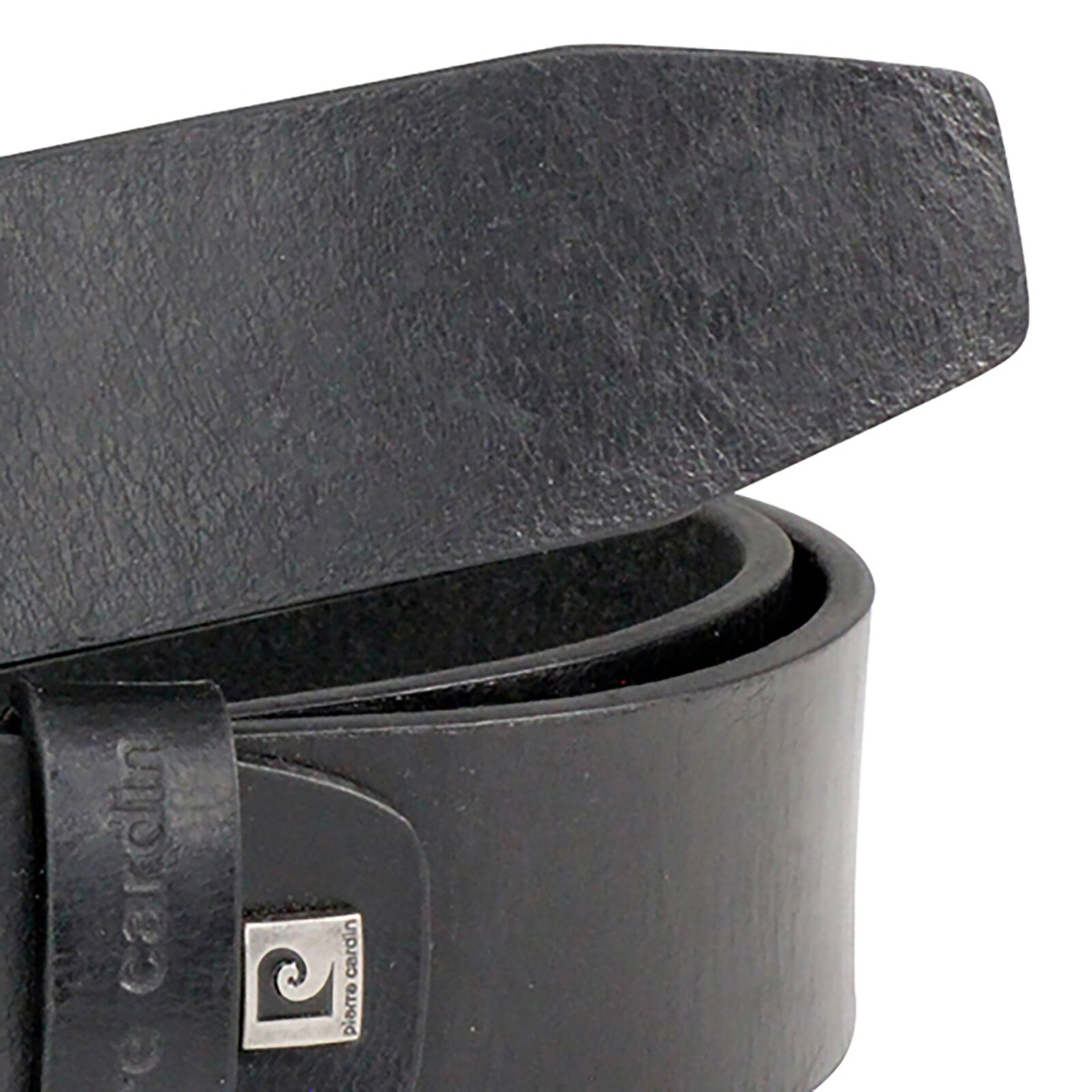 PIERRE CARDIN leren heren riem, zwart