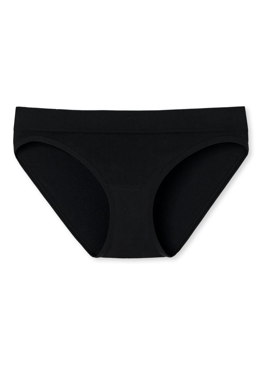 SCHIESSER Seamless slip (1-pack), dames mini-slip zwart