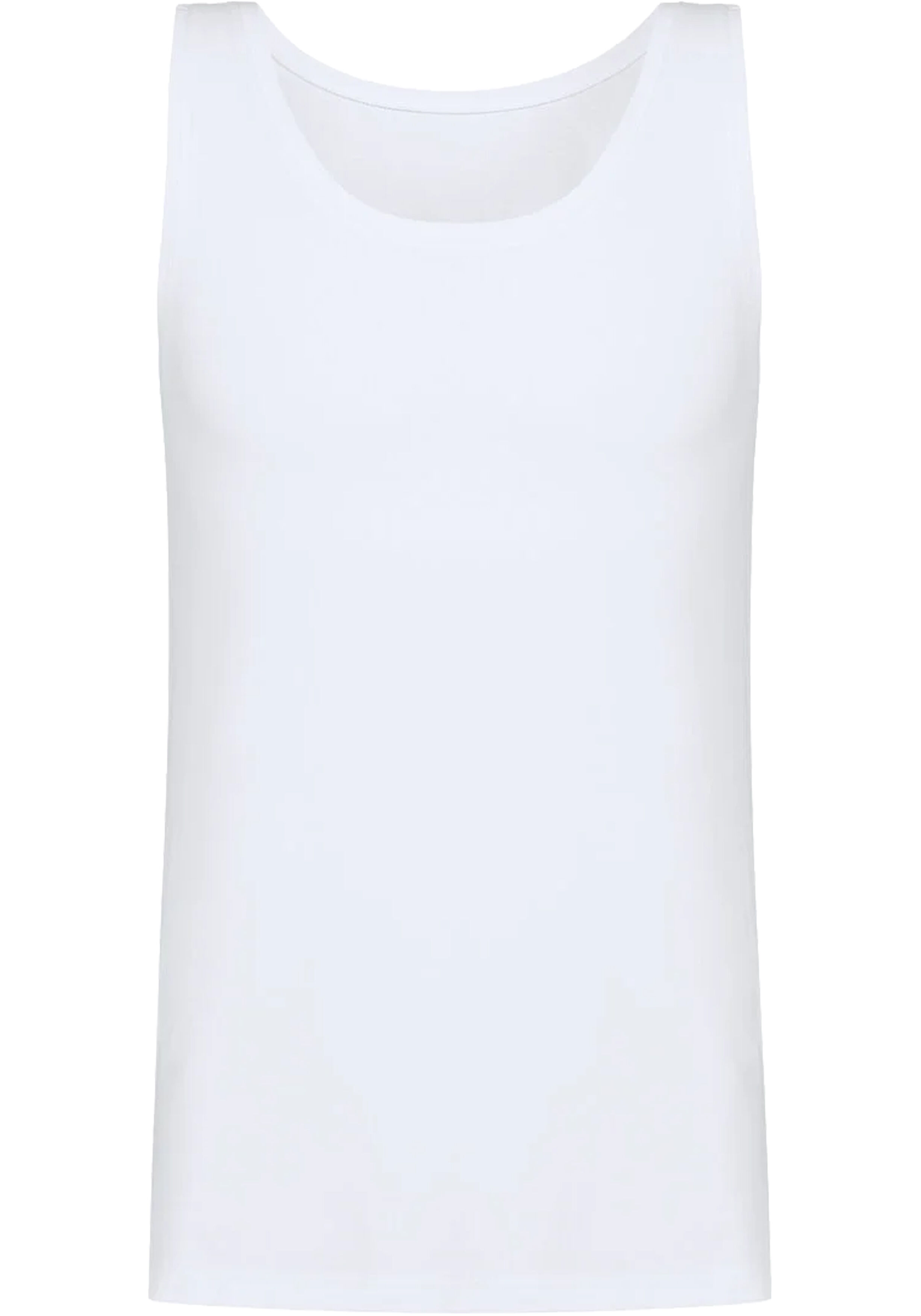 Mey heren tank top Comfort Cotton, singlet, wit