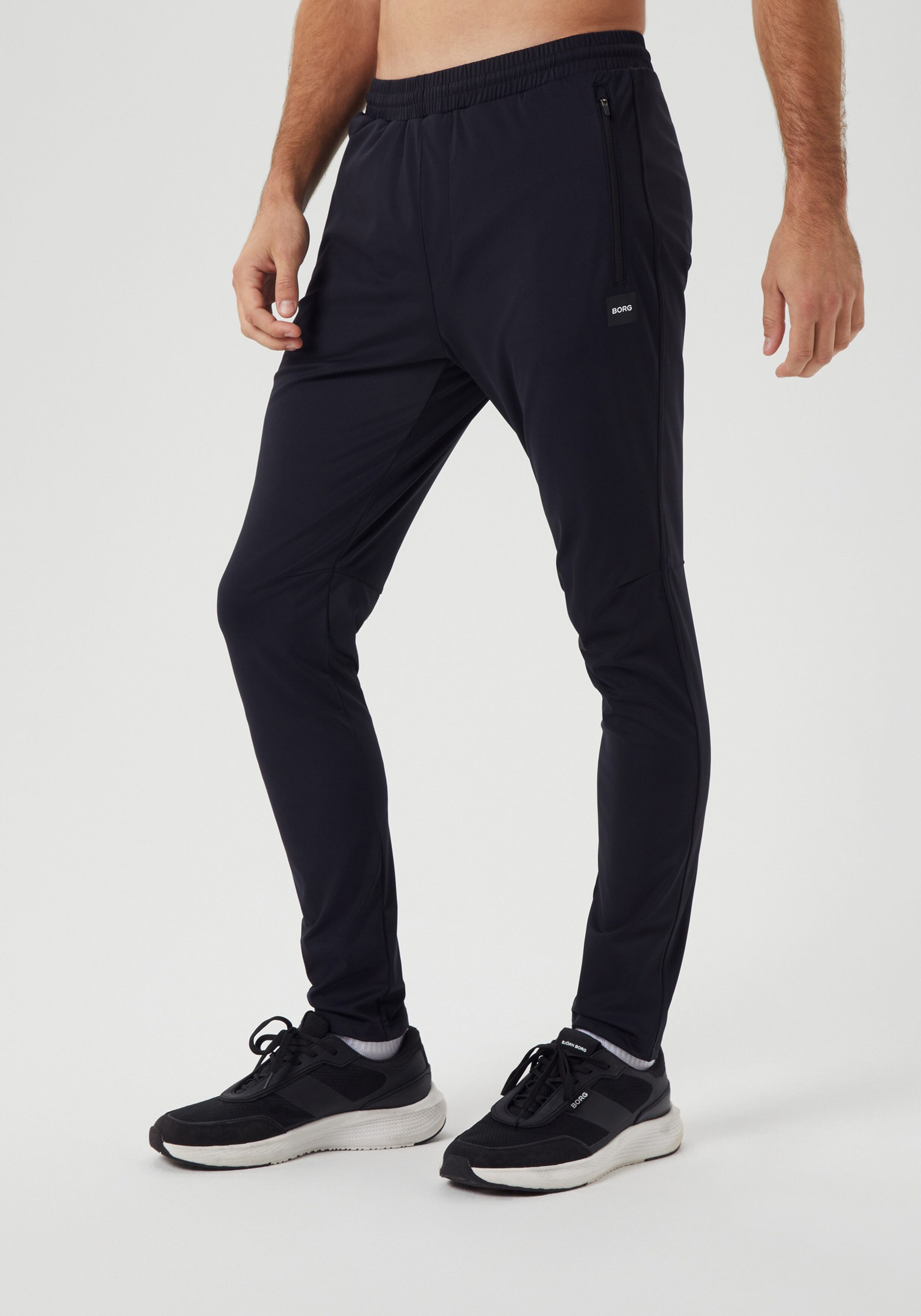 Bjorn Borg Ace Training Pants, heren sportbroek, zwart