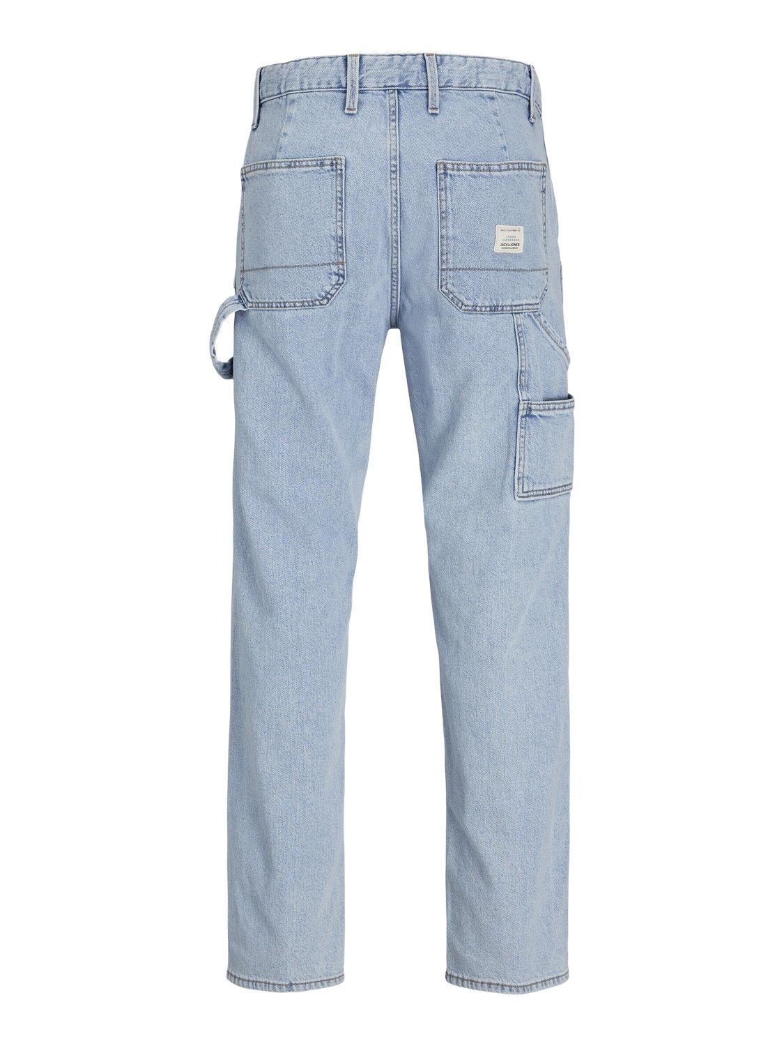 JACK & JONES Eddie Utility loose fit, heren jeans, denimblauw