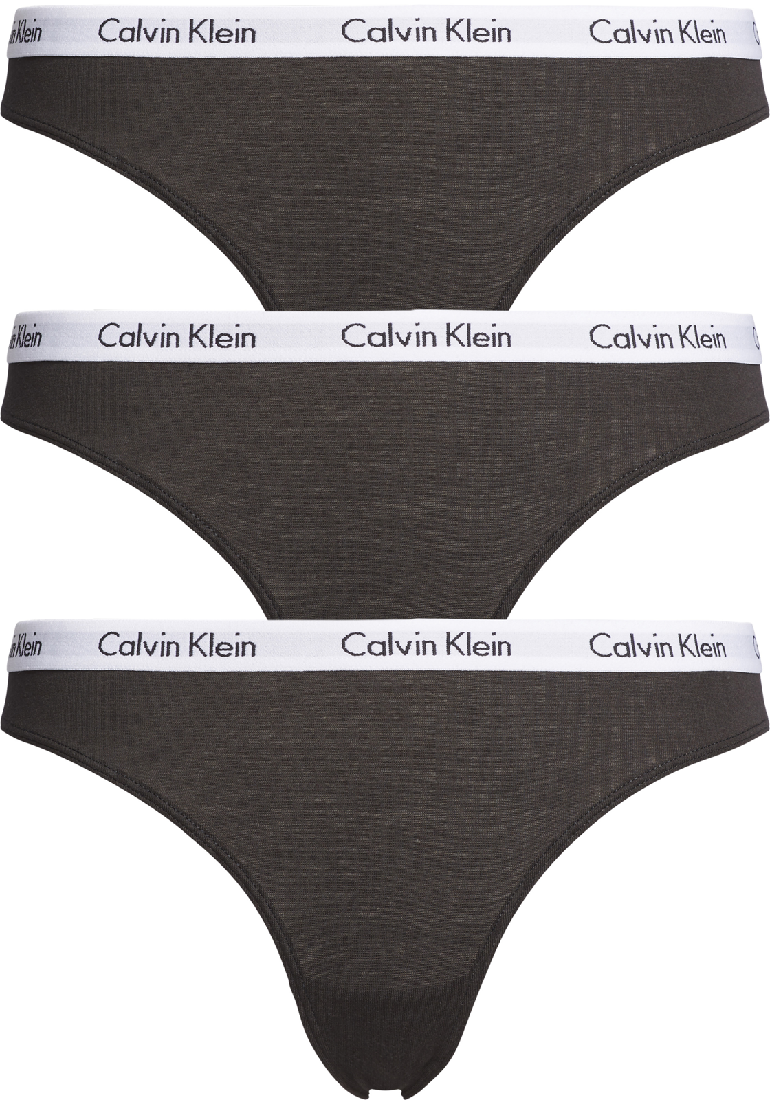 1-8719113714507-calvin_klein-slips-3p_HR Calvin Klein dames slips (3-pack), zwart