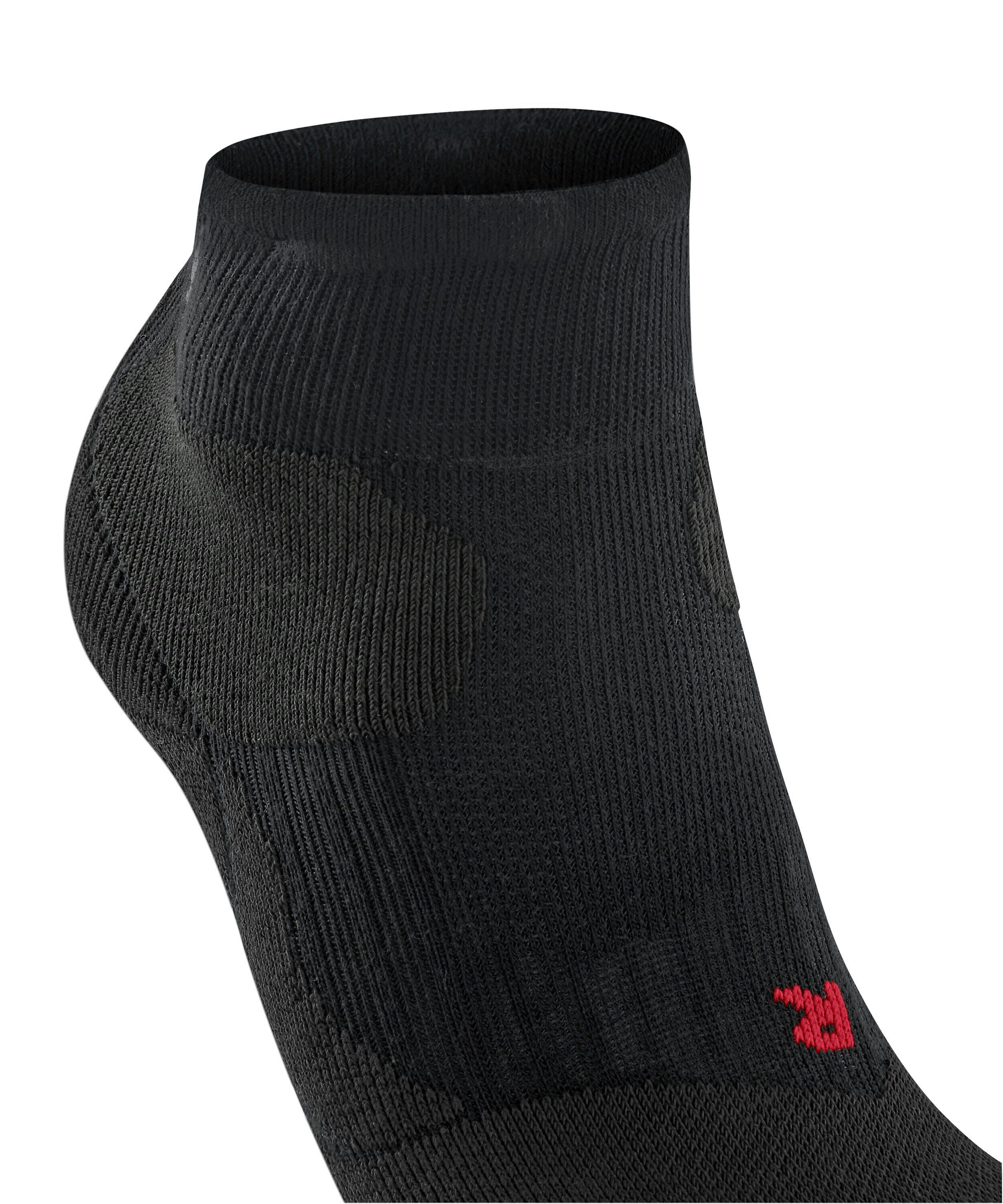 FALKE PL2 Short heren padel sokken, zwart (black)