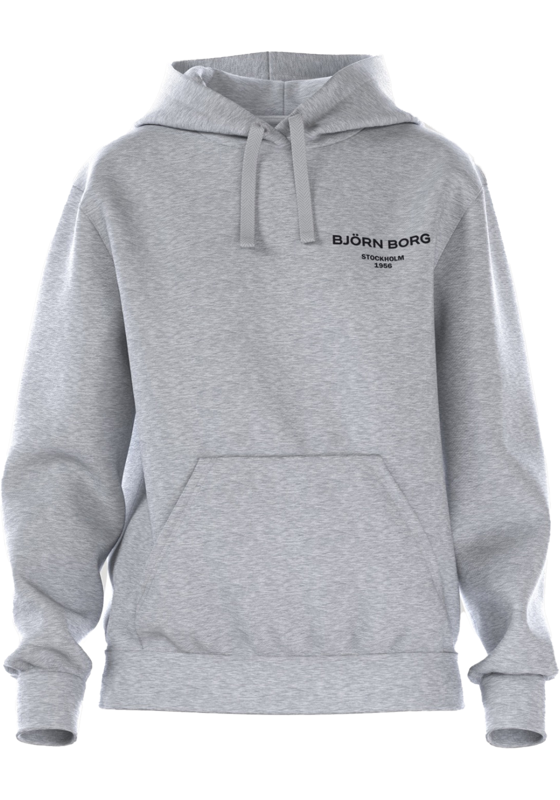 Bjorn Borg dames essential hoodie, grijs Bjorn Borg dames essential hoodie, grijs