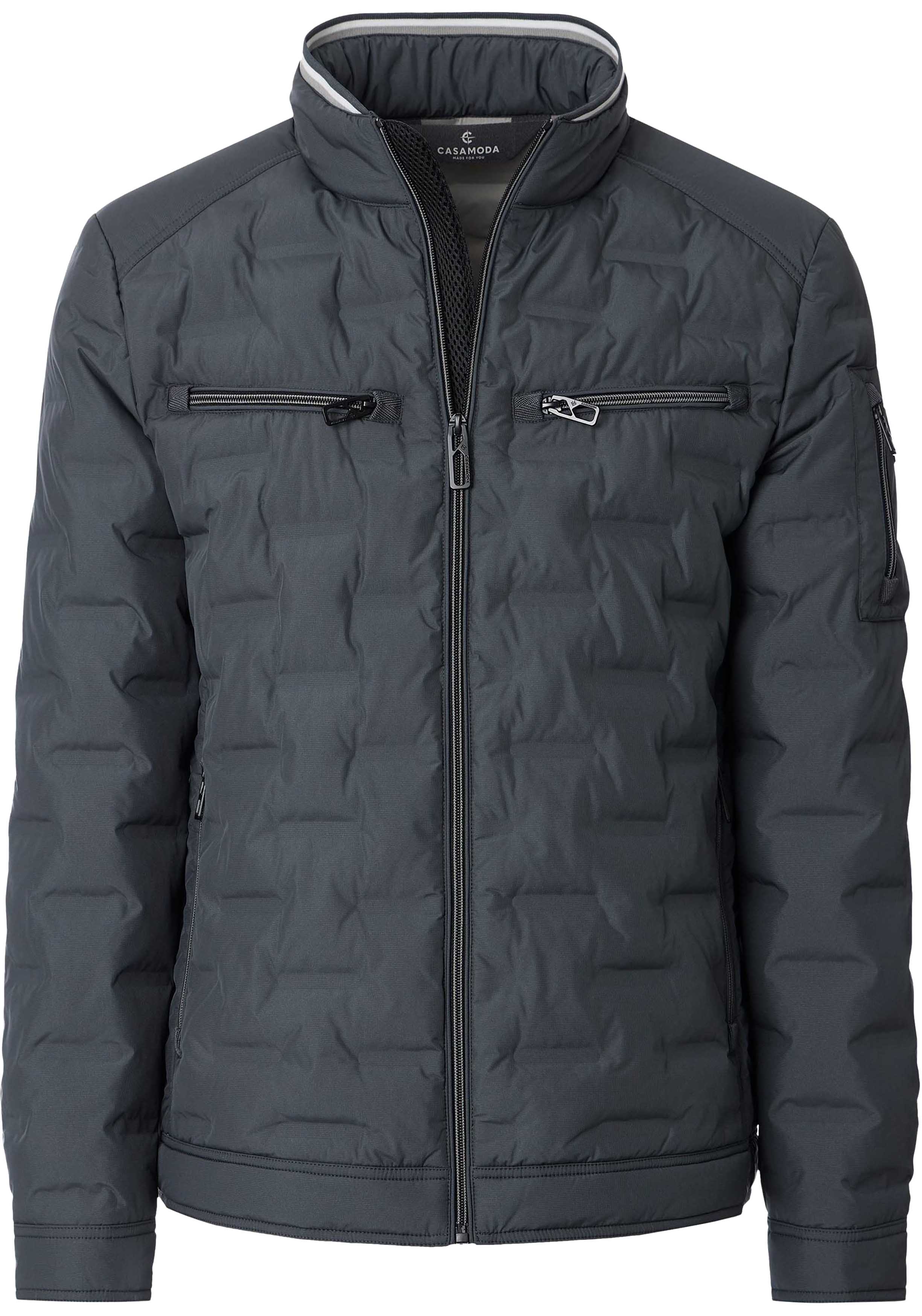 CASA MODA comfort fit tussenjas, antracietgrijs