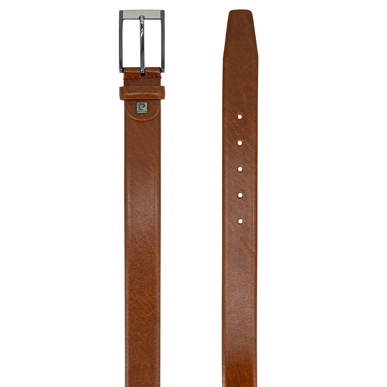 PIERRE CARDIN leren heren riem, cognac