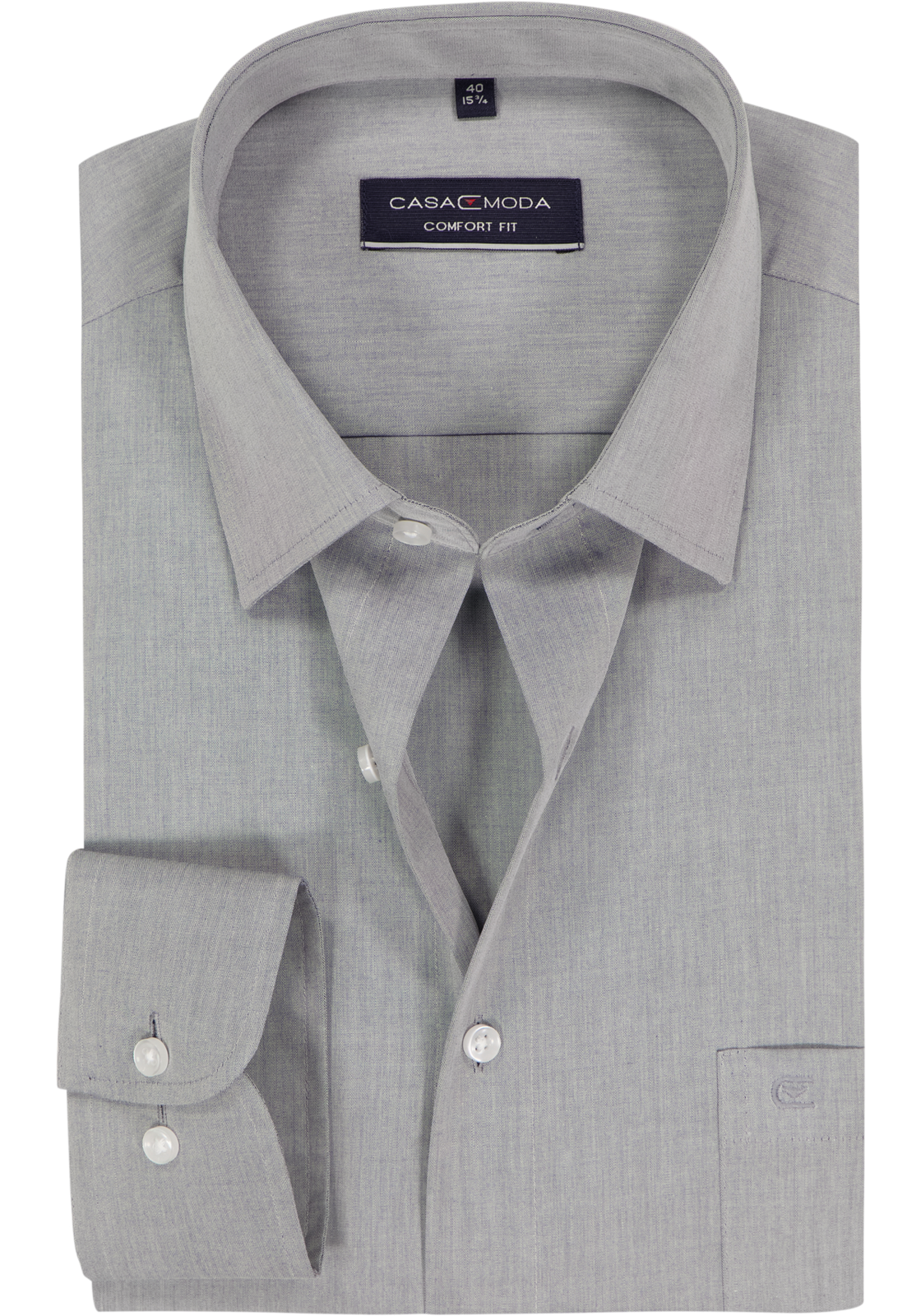 CASA MODA comfort fit overhemd, grijs CASA MODA comfort fit overhemd, grijs